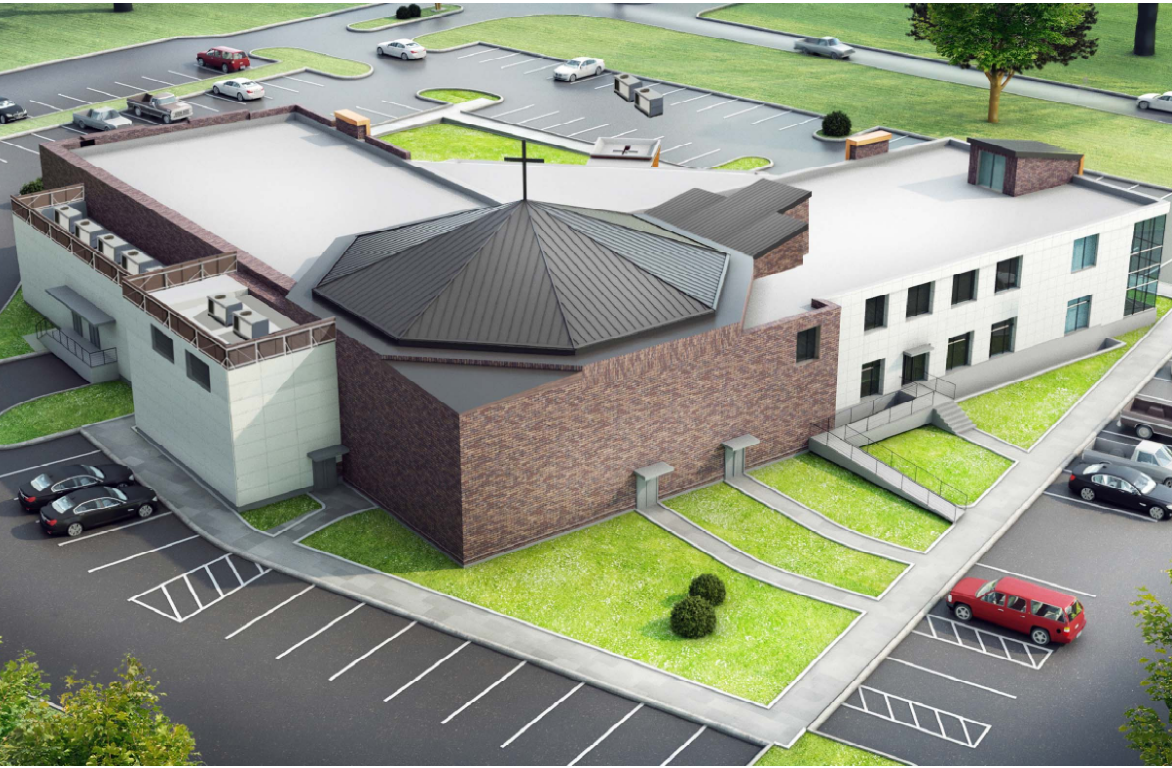 Structural design/analysis of church sanctuary.