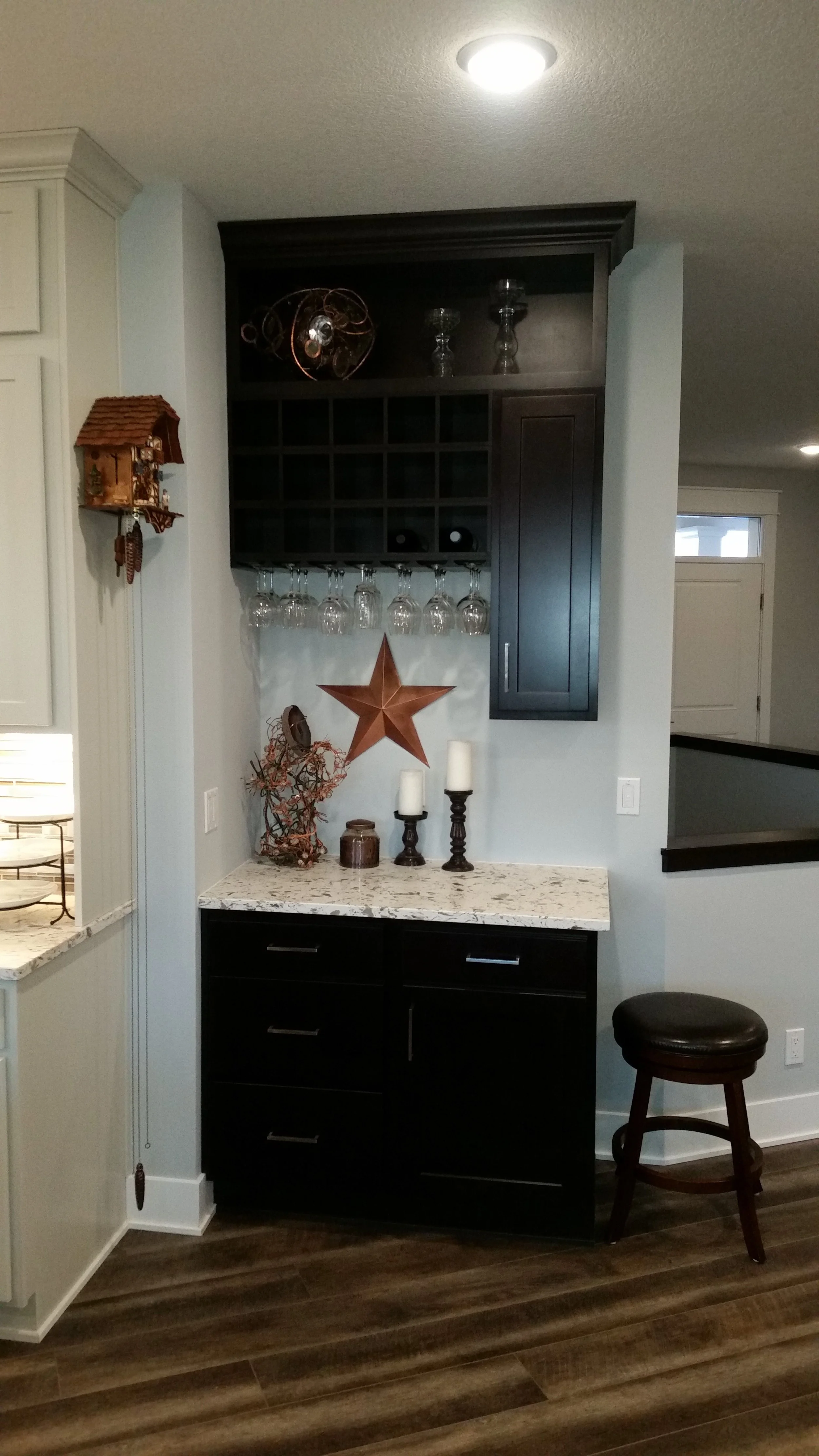 Custom wine cabinet