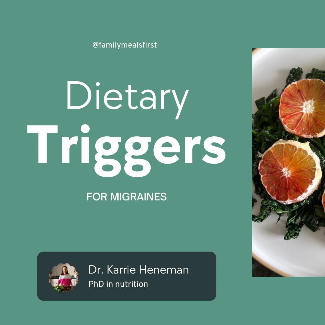 If you suffer from migraines, this is why you should keep a food diary 👇

Researchers have identified several dietary triggers for migraines. The response of any given patient to dietary stimuli may depend on things such as the timing and dose of th