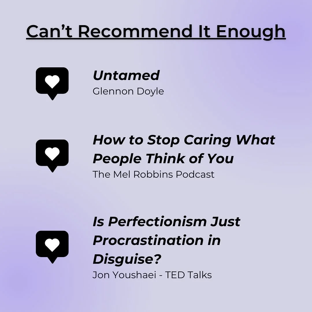 If you&rsquo;re looking for resources to help you step outside of your comfort zone &amp; change the way you think, then look no further! 

💜 Untamed by Glennon Doyle is an eye opening read! This book is all about liberating women - emotionally, spi