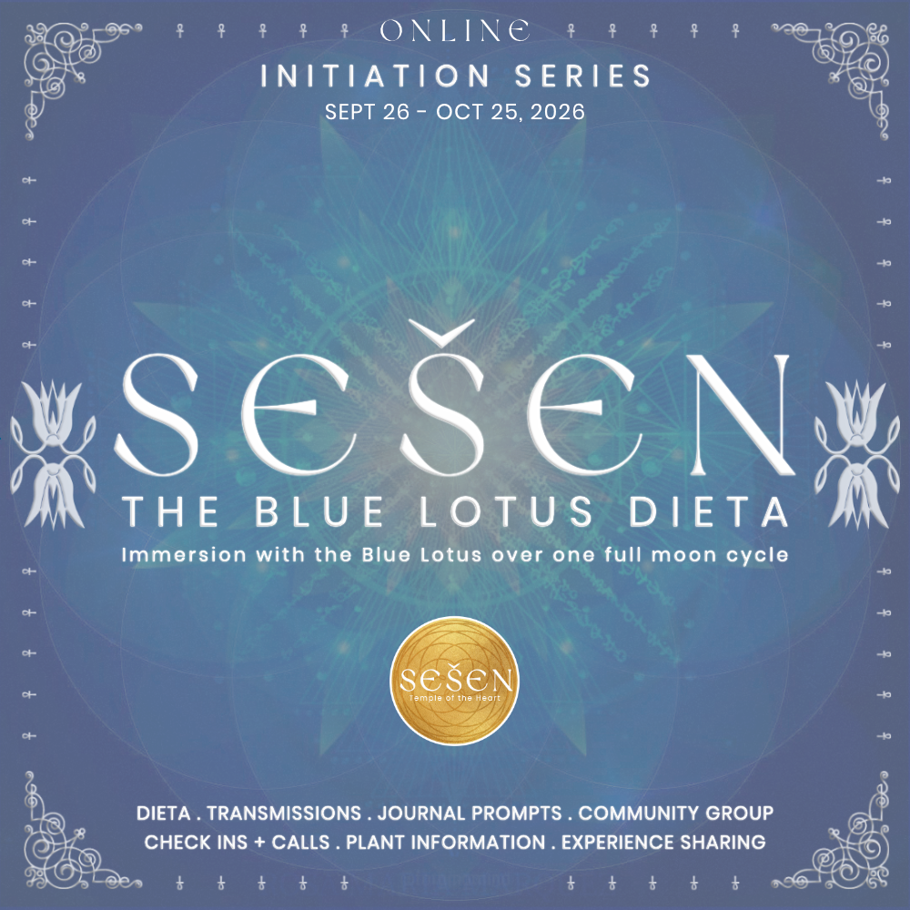 ONLINE INITIATION SERIES : BLUE LOTUS DIETA