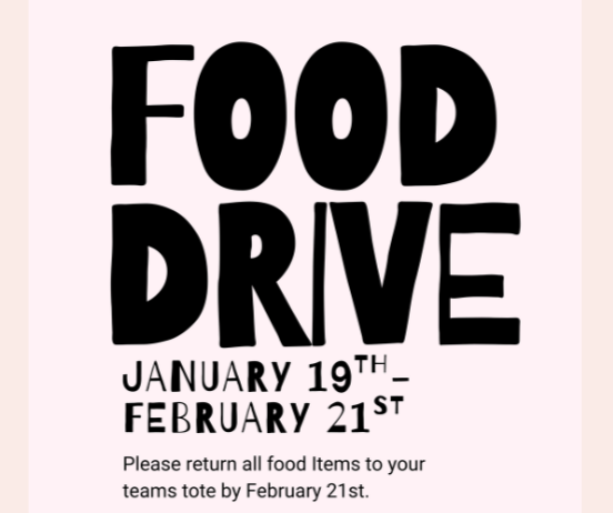 Winter Food Drive
