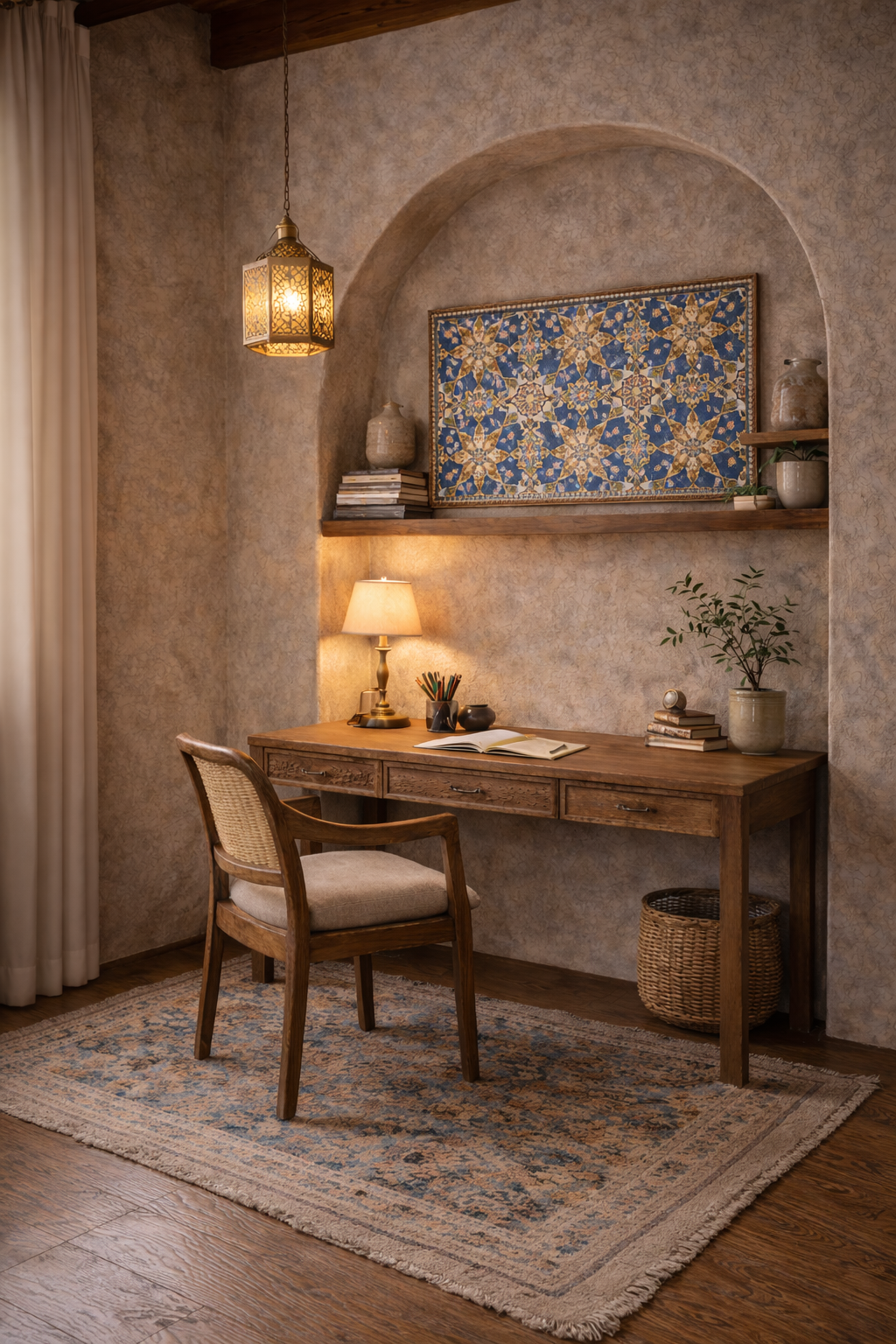 SoHo loft study corver