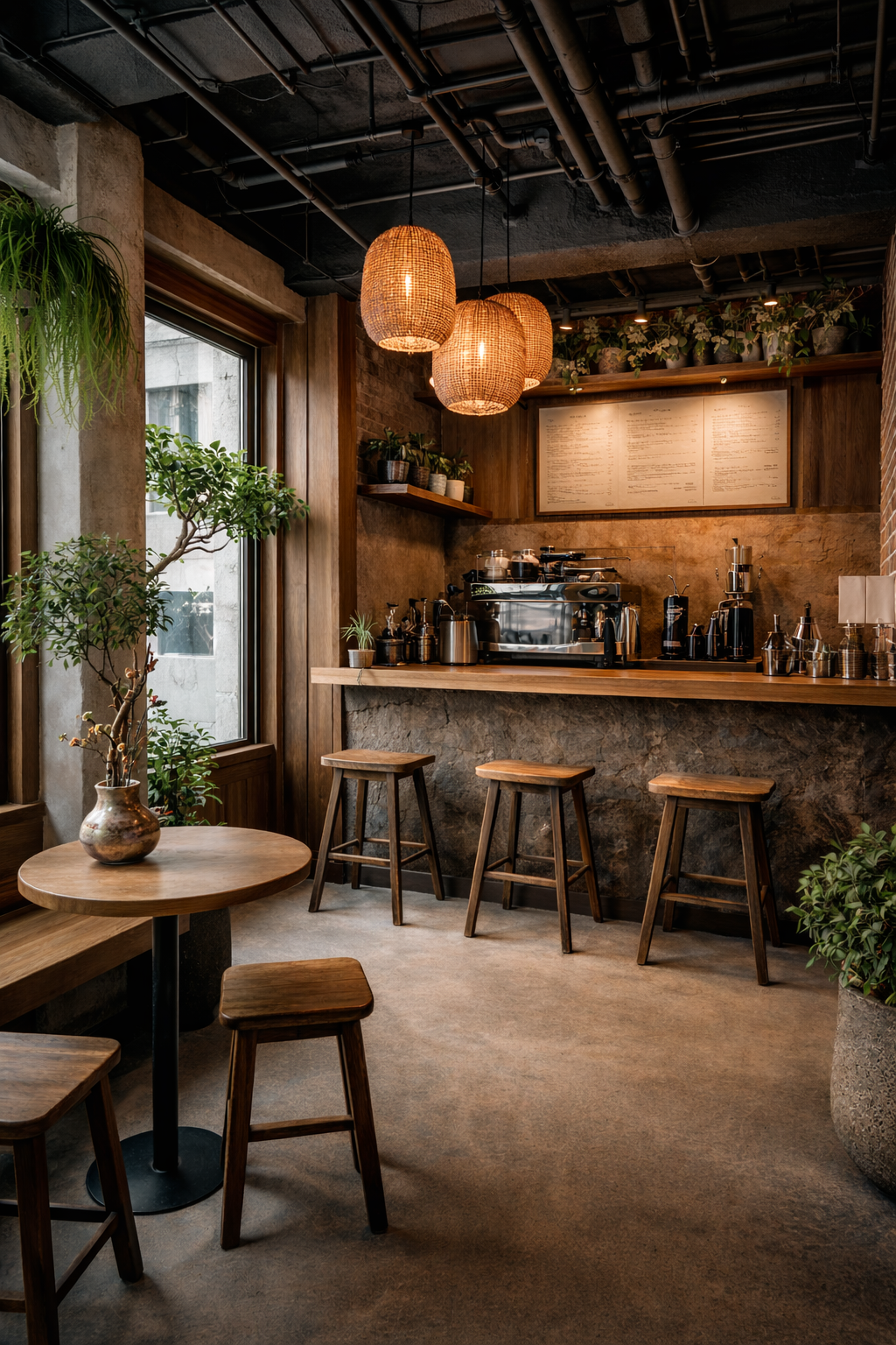 West Village Coffee shop bar