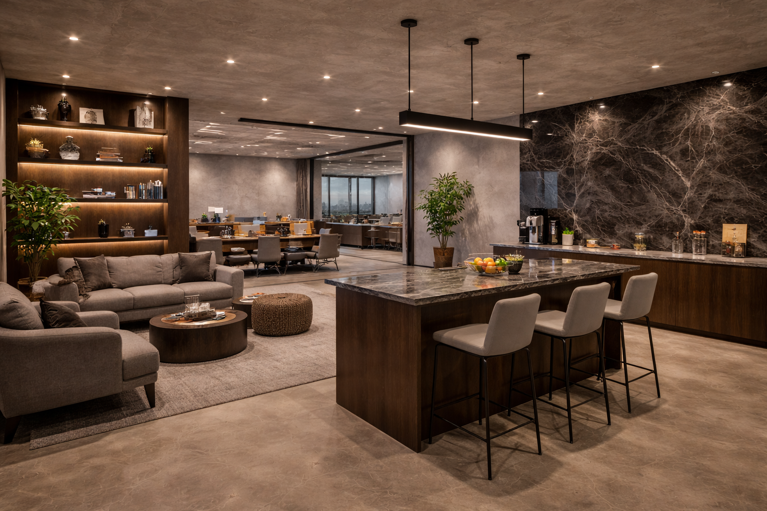 Manhattan office Pantry