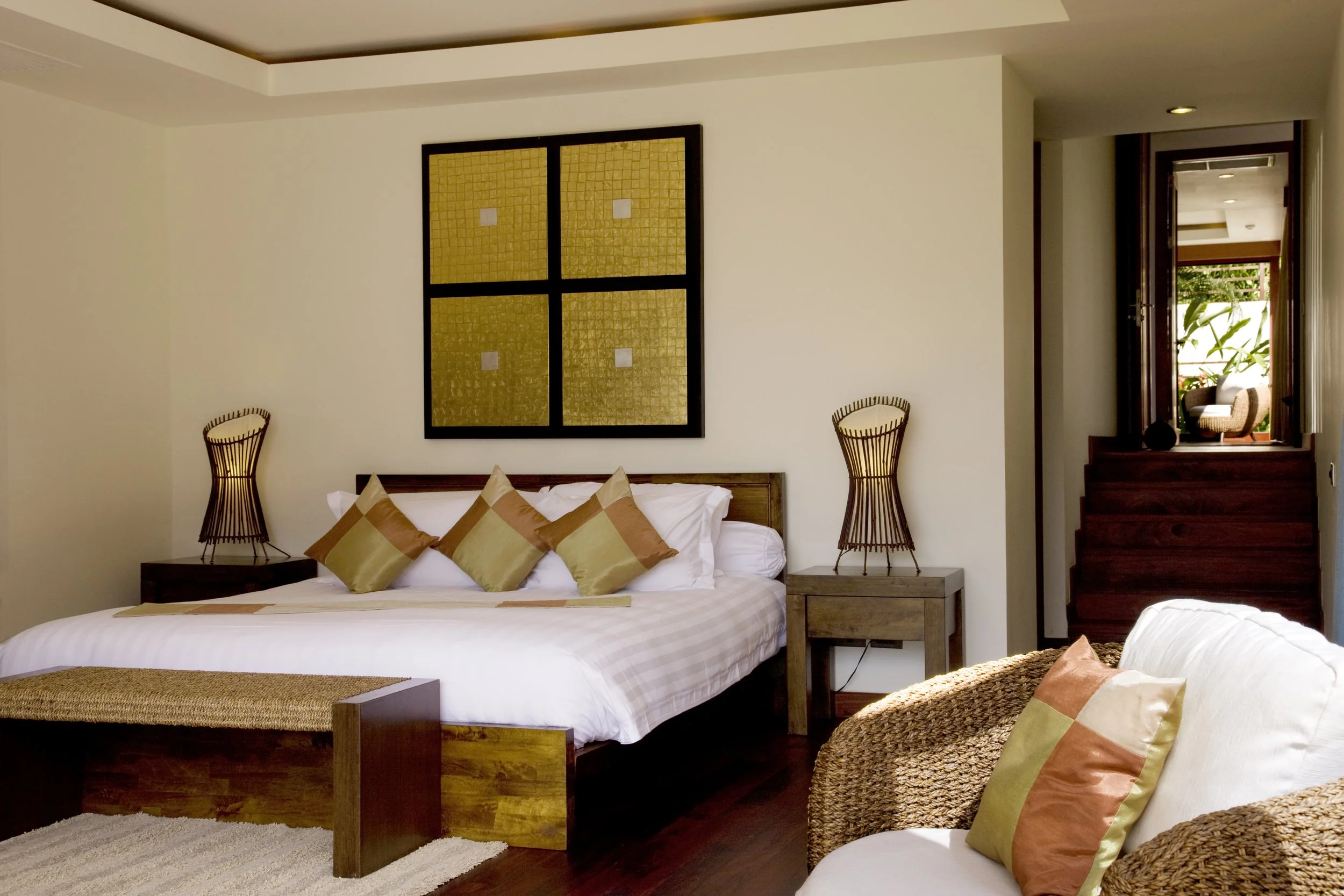 Villa Haineu Bedroom -  Dhevatara Cove - Samui