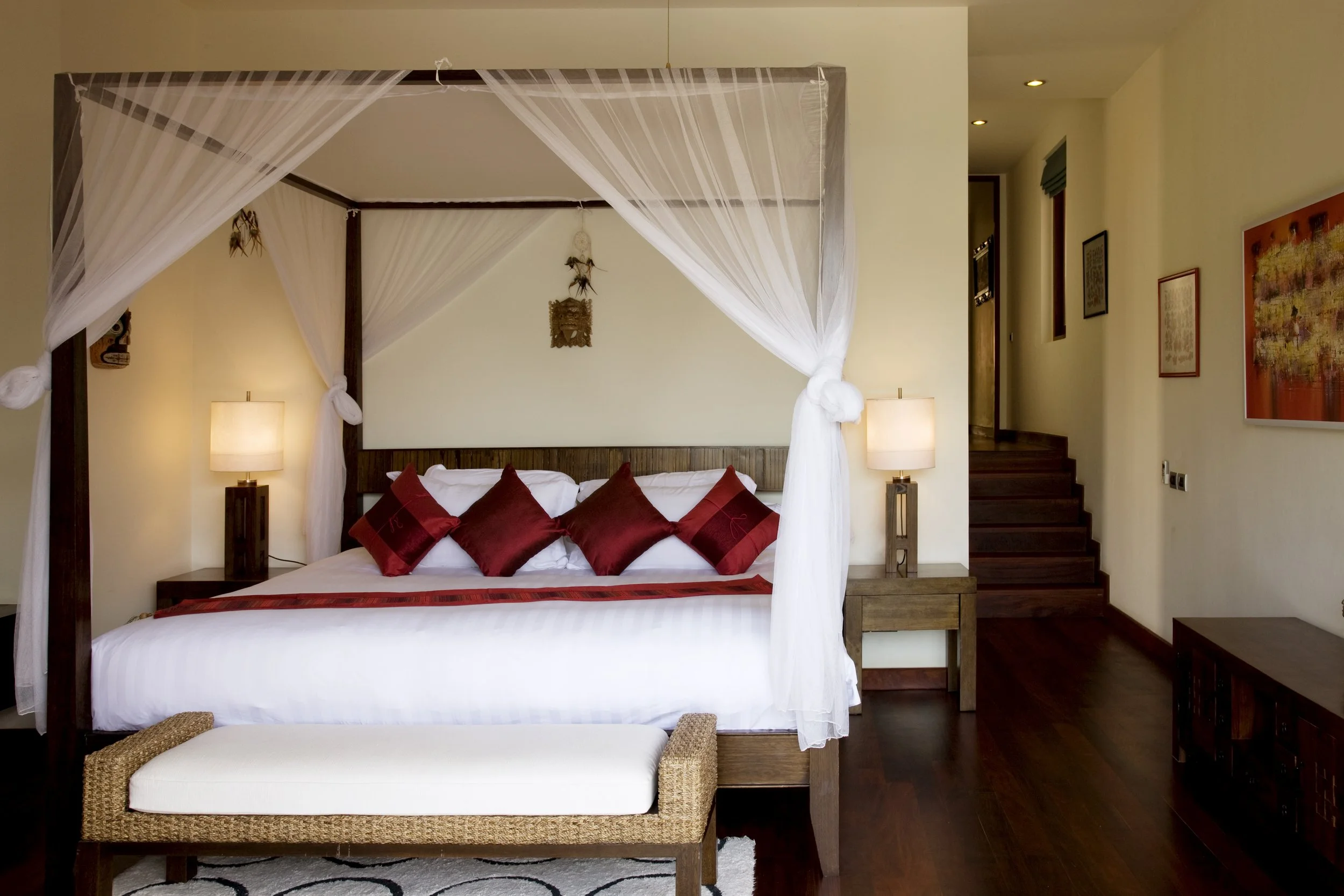 Villa Haineu Bedroom -  Dhevatara Cove - Samui