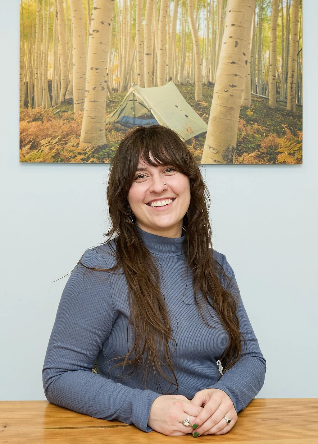 Stevie Stevens, LMHC, therapist at Trailhead Counseling Center in Cohasset, MA