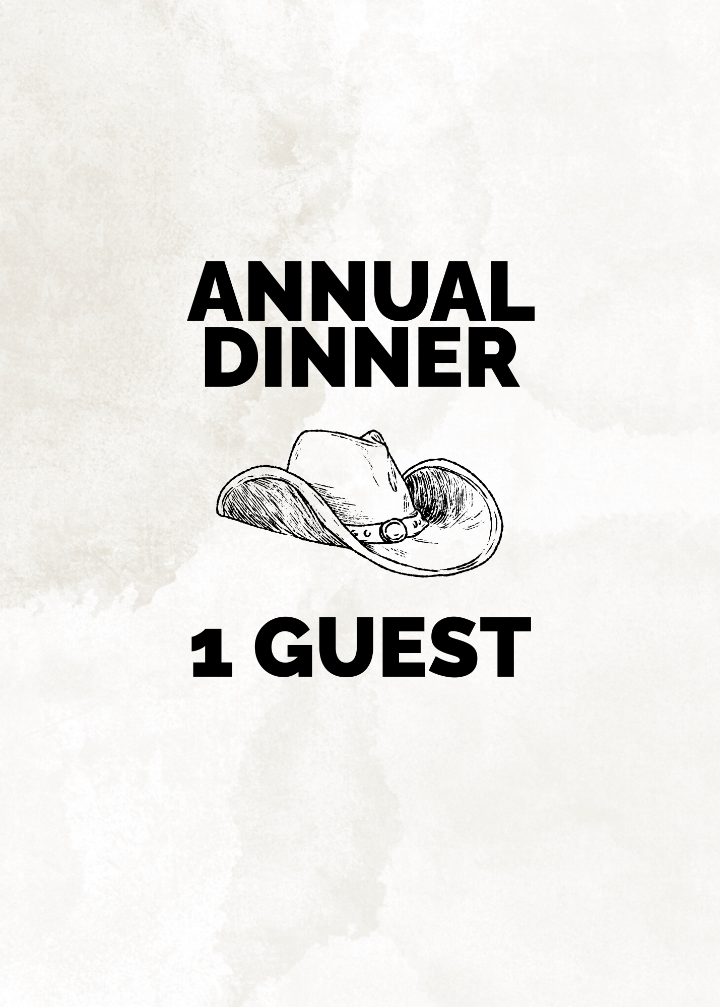 Annual Dinner Individual Ticket