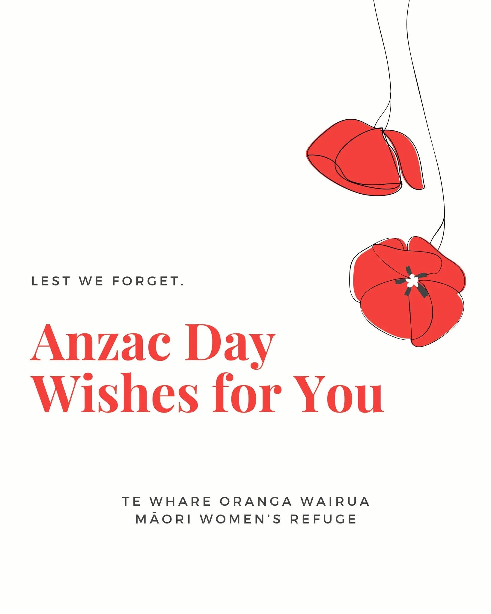 We remember and honour the courage, sacrifice, and service of those who gave so much for others. On ANZAC Day, we reflect on the strength of communities, the importance of standing together, and caring for one another.

Lest we forget. 🌺