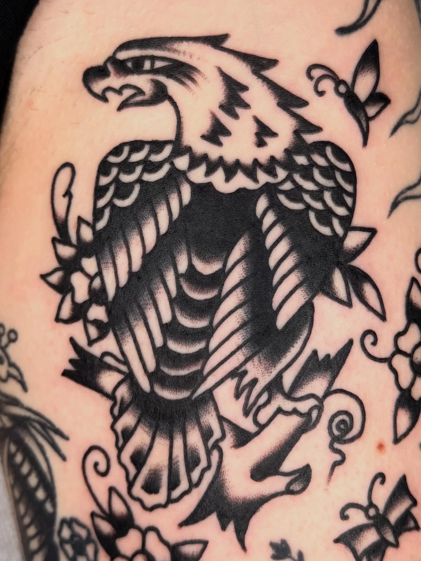Get an eagle? 🌹 @showtimetattooco