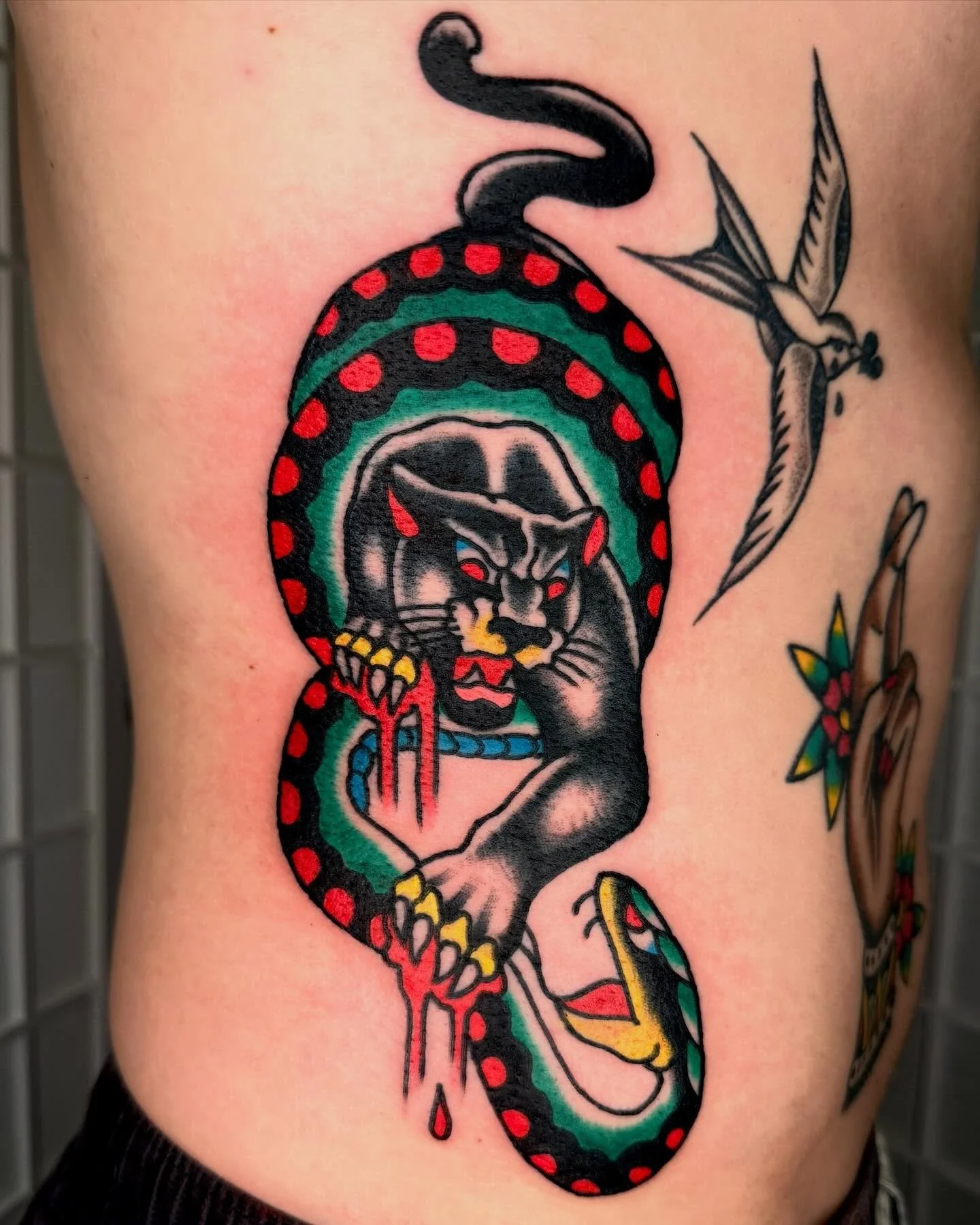 Now booking for MARCH! Hit the DM to party. Made at 🐍 @showtimetattooco