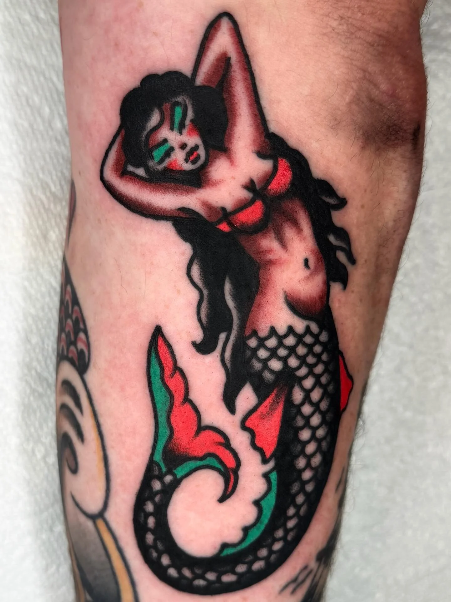Mermaid made at Vancouver&rsquo;s ☯️ @showtimetattooco ☮️