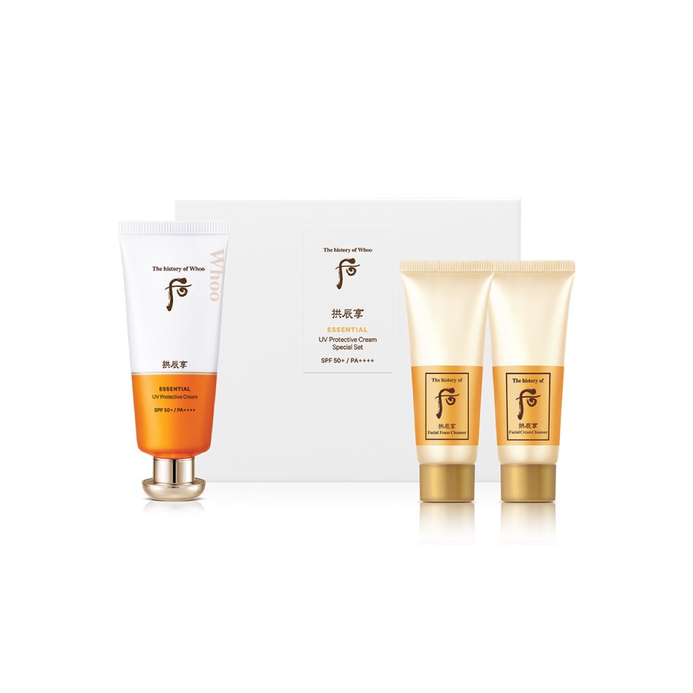 THE HISTORY OF WHOO Essential Sun Cream SPF50+/PA+