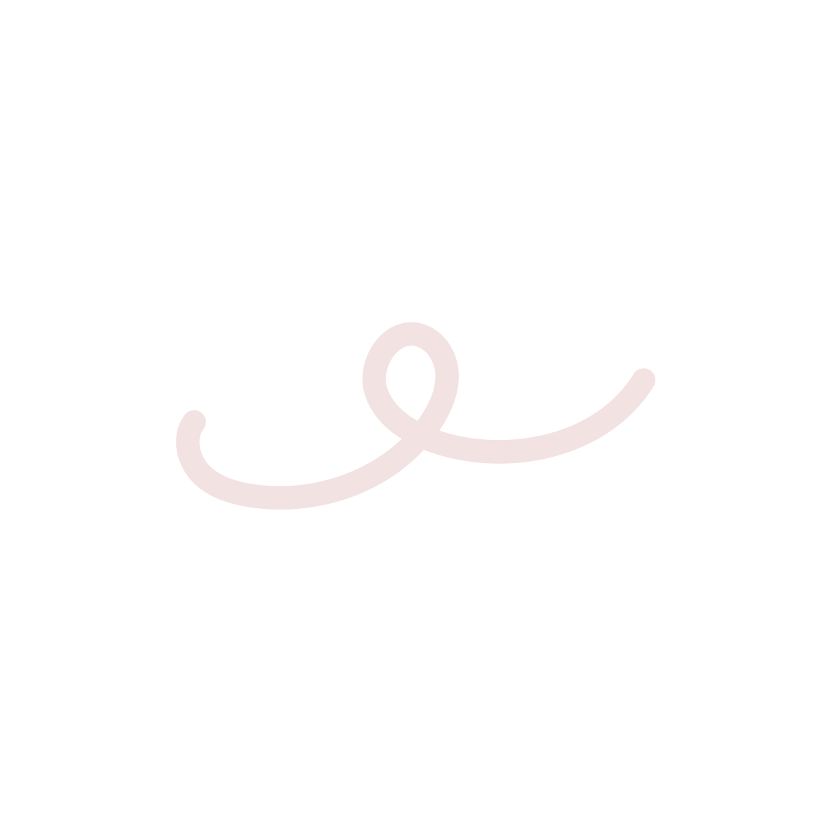 Black background with a white, lowercase cursive letter 'e' in the center.