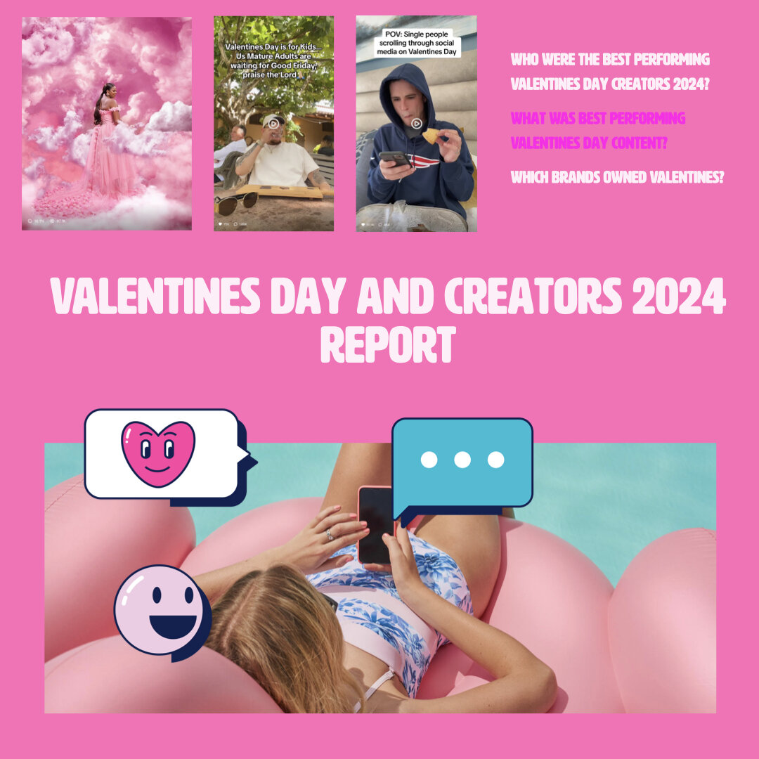 Humour wins the day with Valentines 2024 with top creators creating multiple posts to engage their audiences. Brands that used humour, galentines and the more traditional approach did very well. #tribeezintelligence #tribeezsocial #creatormarketing