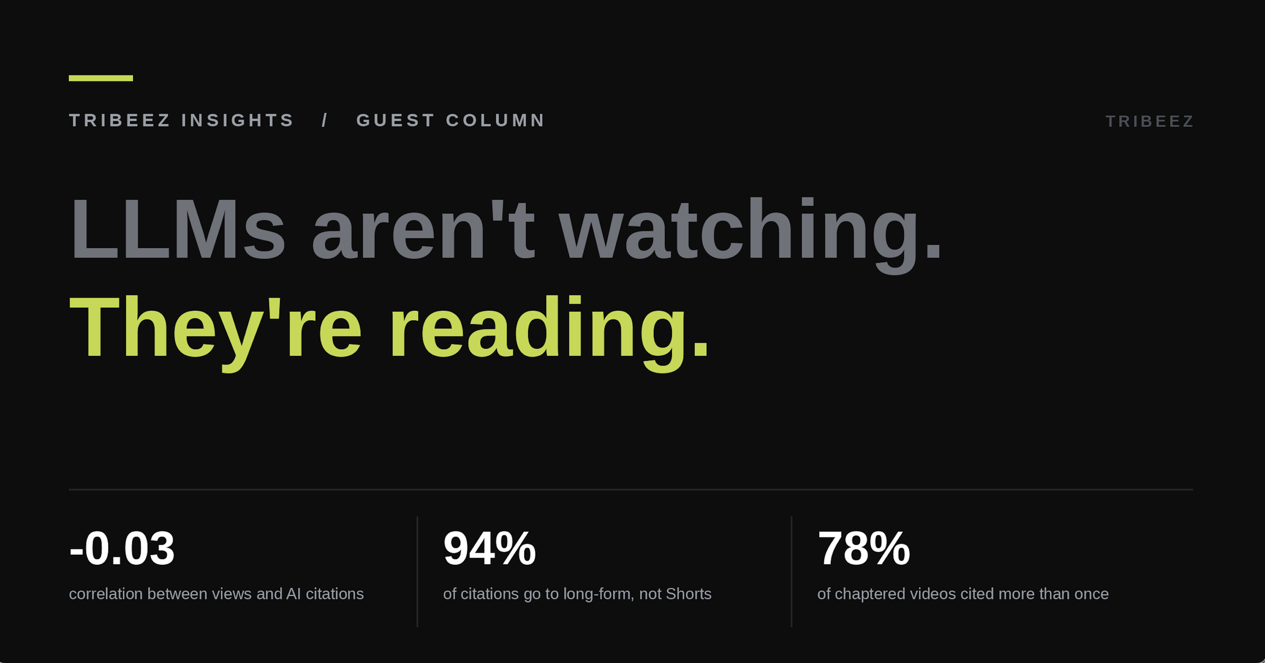 YouTube is an Answer Engine