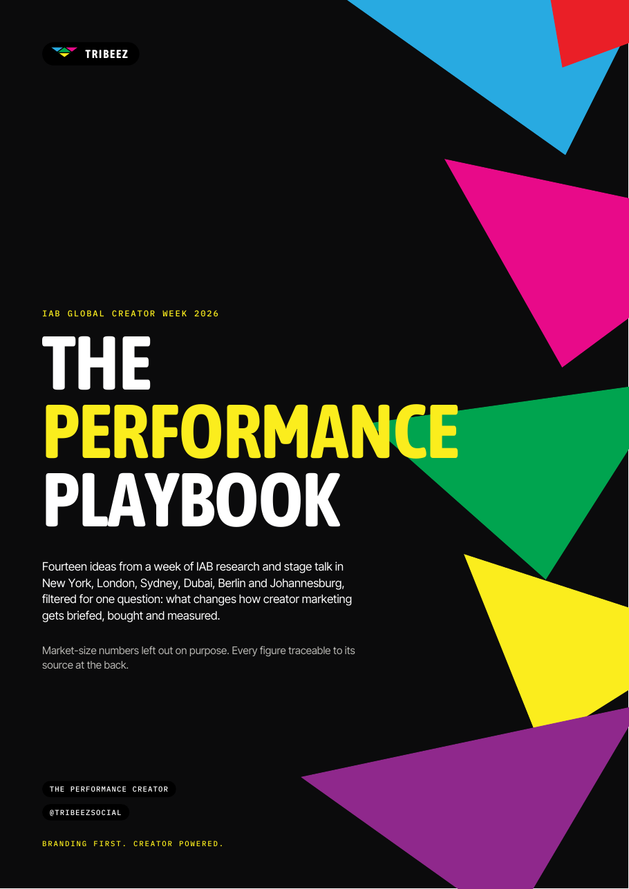 The Performance Playbook: 14 Ideas From IAB Global Creator Week 2026