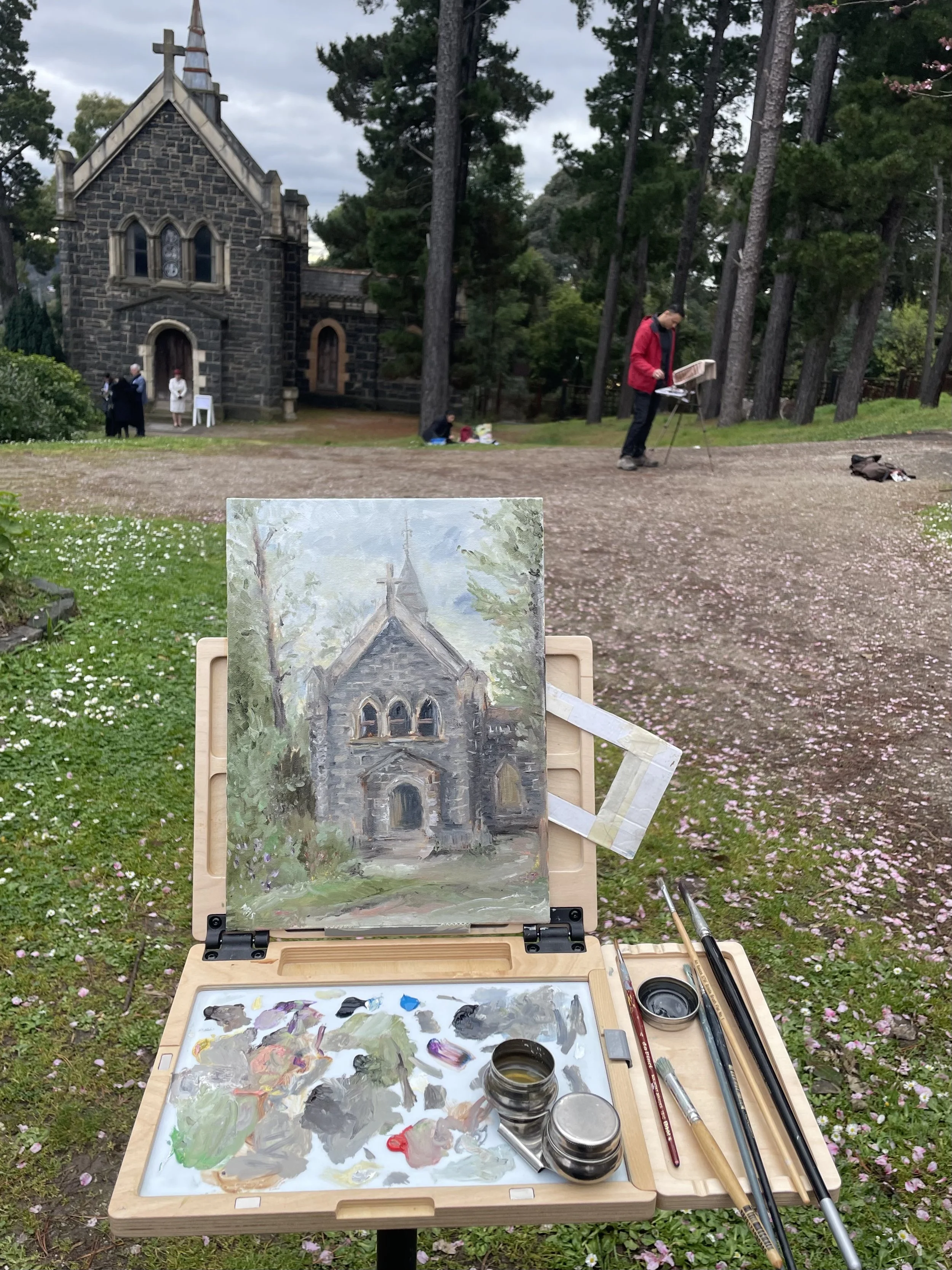 Eltham Art Show Plein Air Paintout (top 20 finalist 2023)