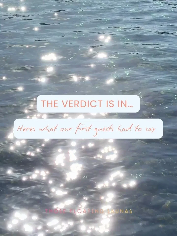 The reviews are in!! 

If you&rsquo;ve been thinking about booking in to a sauna sesh-here&rsquo;s what our first guests had to say 👉🏽 

We&rsquo;ve loved meeting our first customers this week &amp; can&rsquo;t wait to meet more of you in the weeks