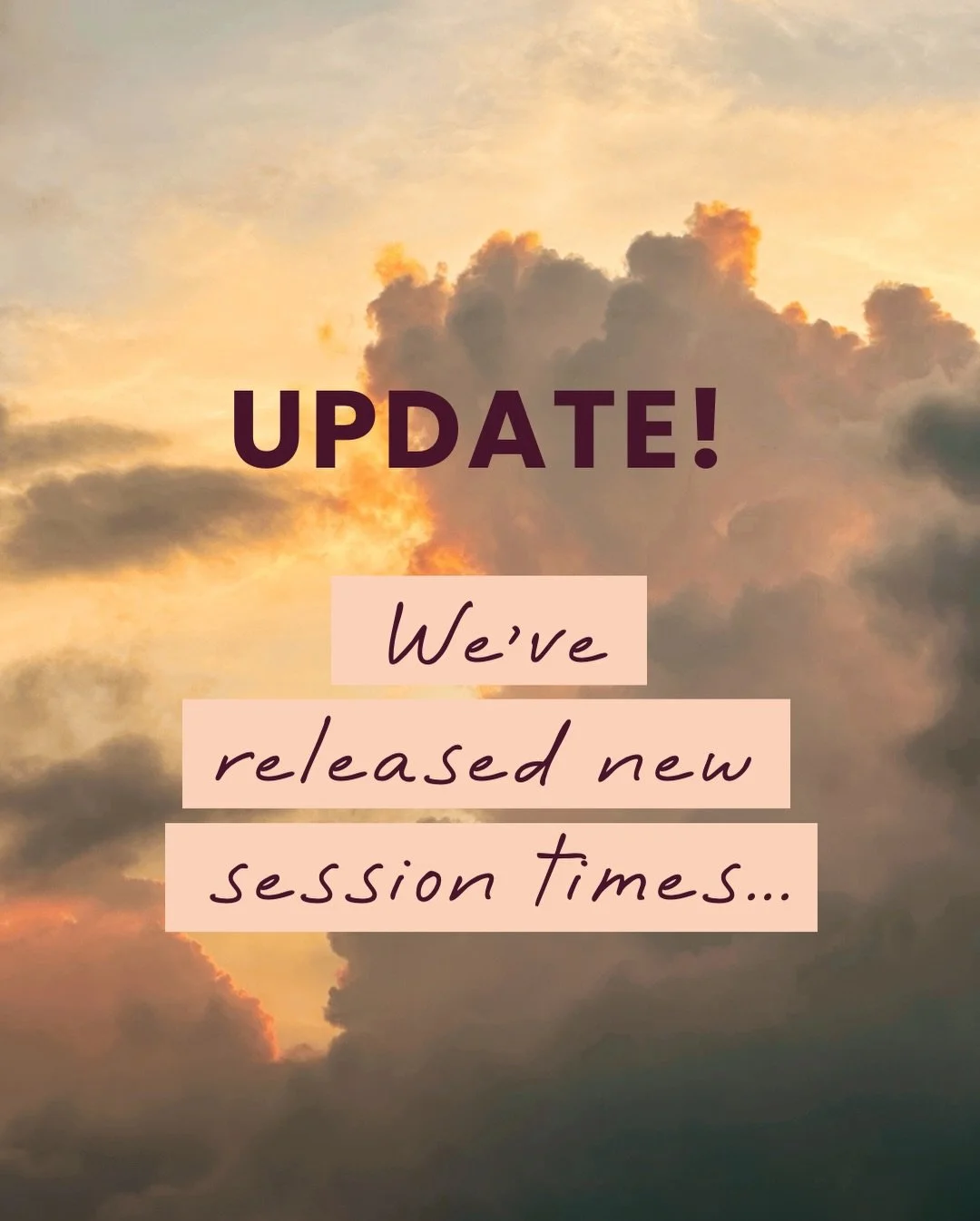 🔥New session times are here!🔥

You asked for more afternoon spots&mdash;so we&rsquo;ve added extra sessions to soak up those golden hour sauna moments 🌅

👯 Bring a friend or jump into a social session and meet fellow sauna lovers! 

Save this pos