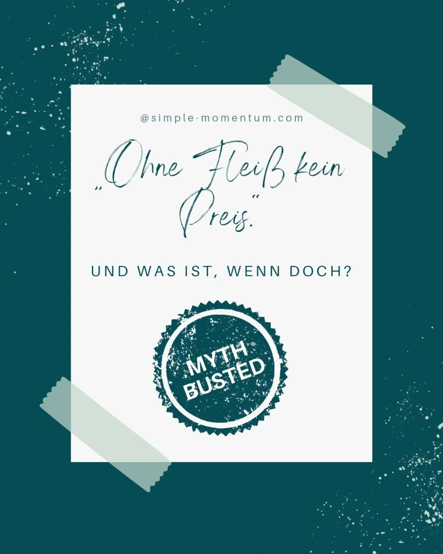 &bdquo;Ohne Flei&szlig; kein Preis.&ldquo;
Ein Satz, der klingt wie das Fundament von Leistungsethik. Klar, eindeutig, scheinbar gerecht. Wer sich anstrengt, wird belohnt. Wer leer ausgeht, hat sich offenbar nicht genug bem&uuml;ht. Dieser Gedanke si