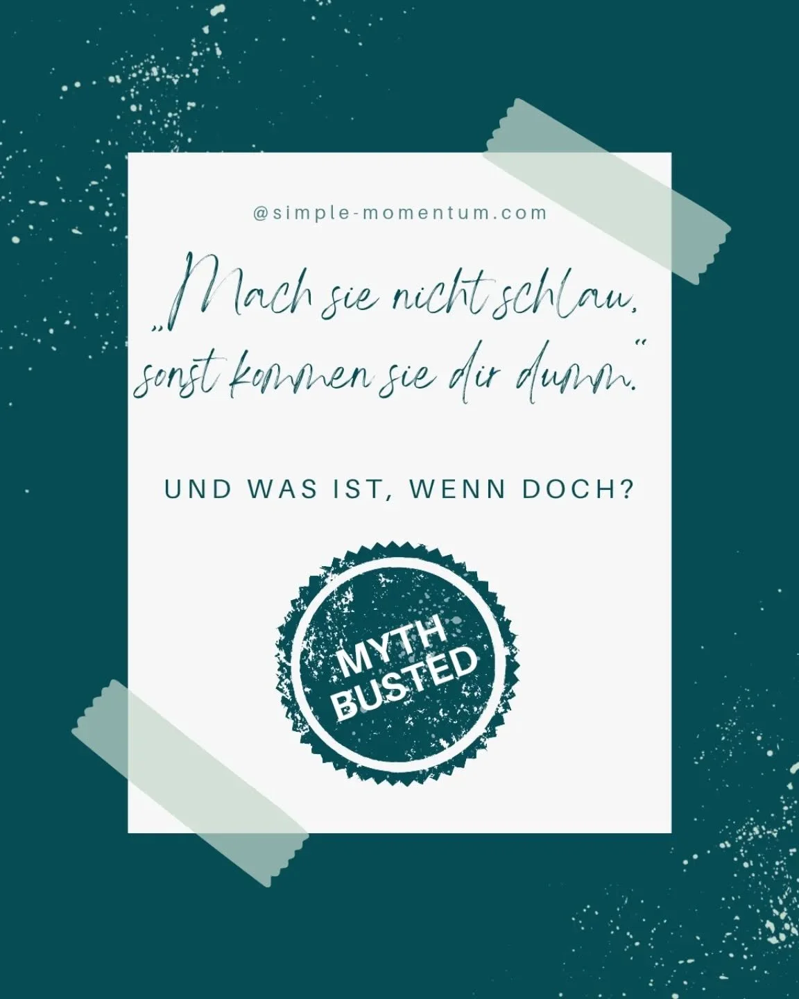&bdquo;Mach sie nicht schlau, sonst kommen sie dir dumm.&ldquo;
Ein Satz, der nach taktischer Klugheit klingt. Als m&uuml;sse man Wissen dosieren, um &uuml;berlegen zu bleiben. Als w&auml;re Zur&uuml;ckhalten von Information ein Schutzmechanismus.
Do