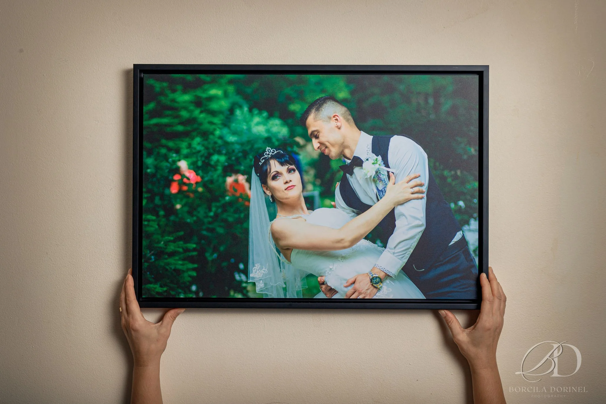 Framed Wall Art Metal Print wedding photography package