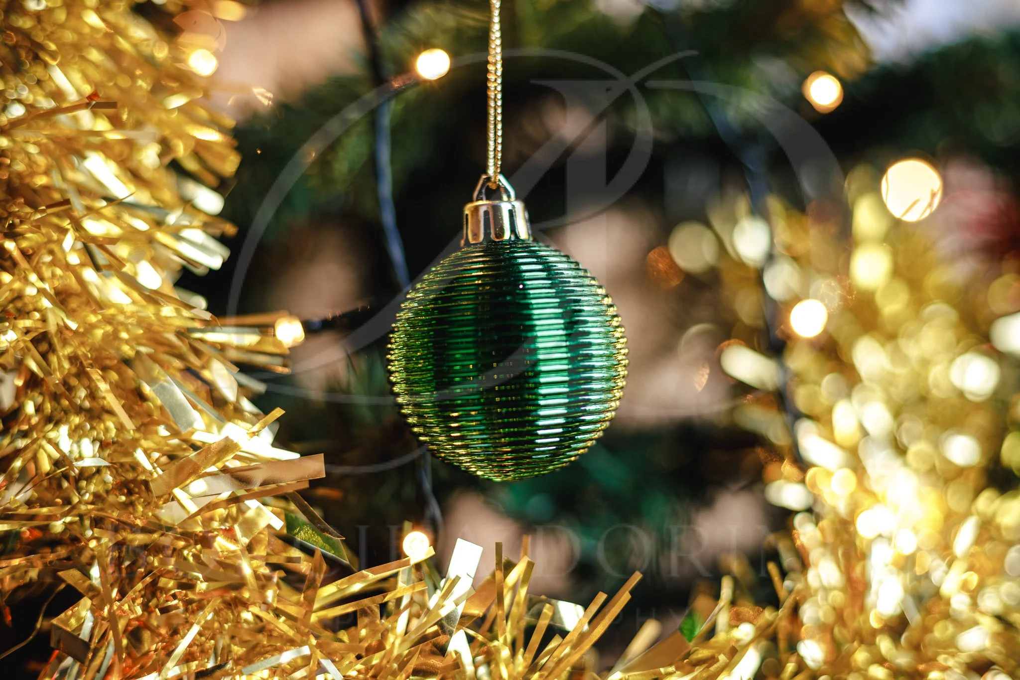 Festive Christmas image with professional holiday styling