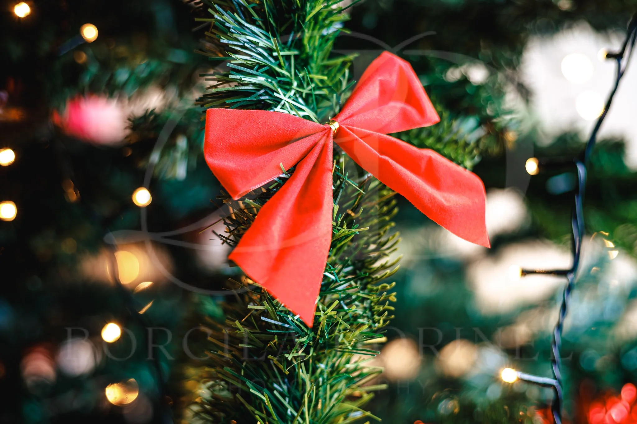 Christmas Facebook banner image with festive holiday background