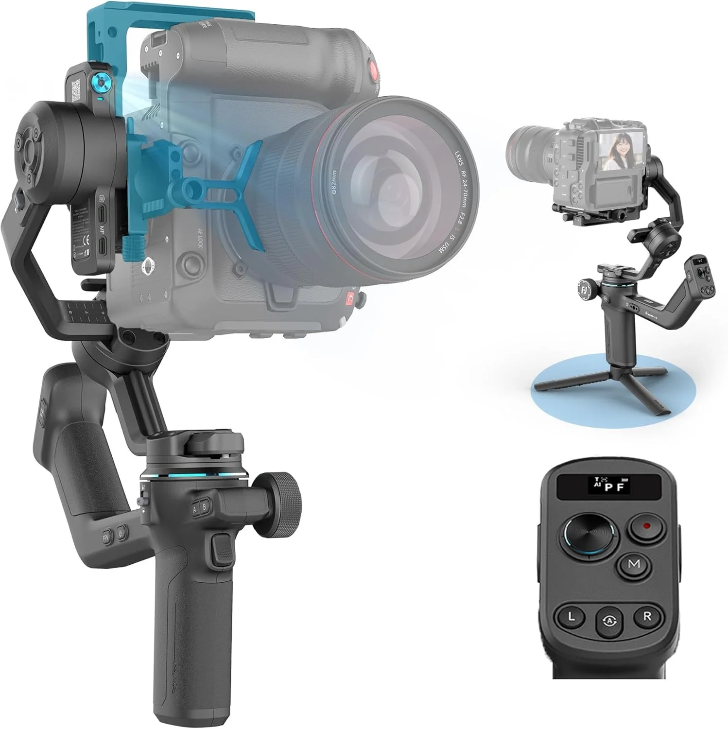Feiyutech SCORP-C2 [OFFICAL] Camera Gimbal with 4.0 AI Tracking
