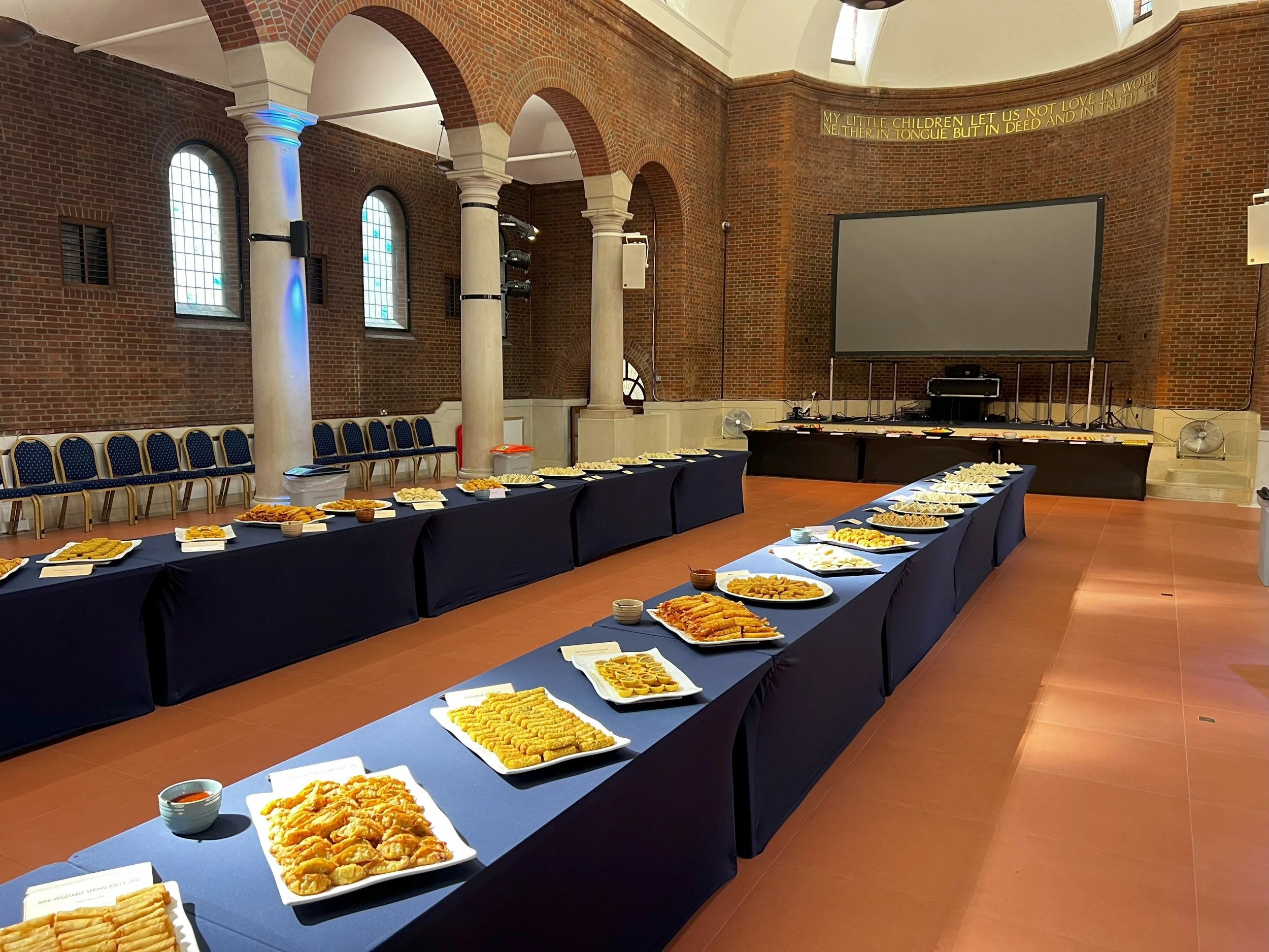 Upper Hall Met Police buffet 1.jpeg