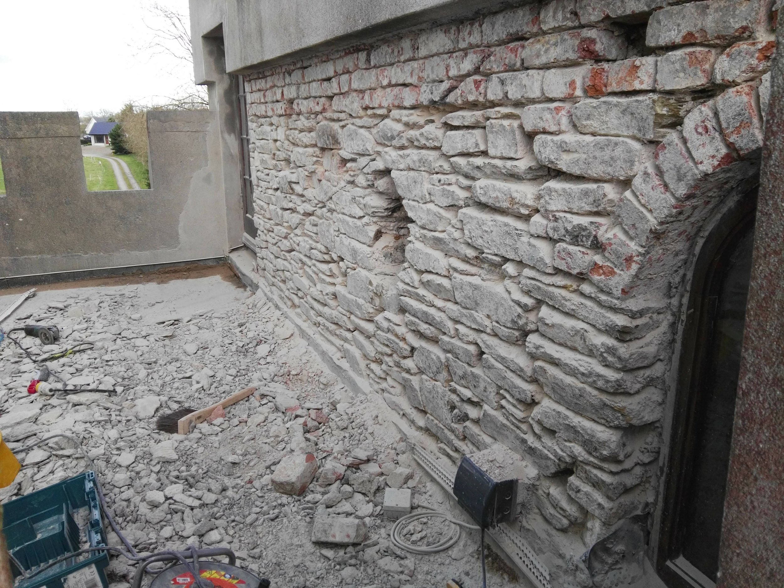 Mistletoe Castle in progress 2.jpg