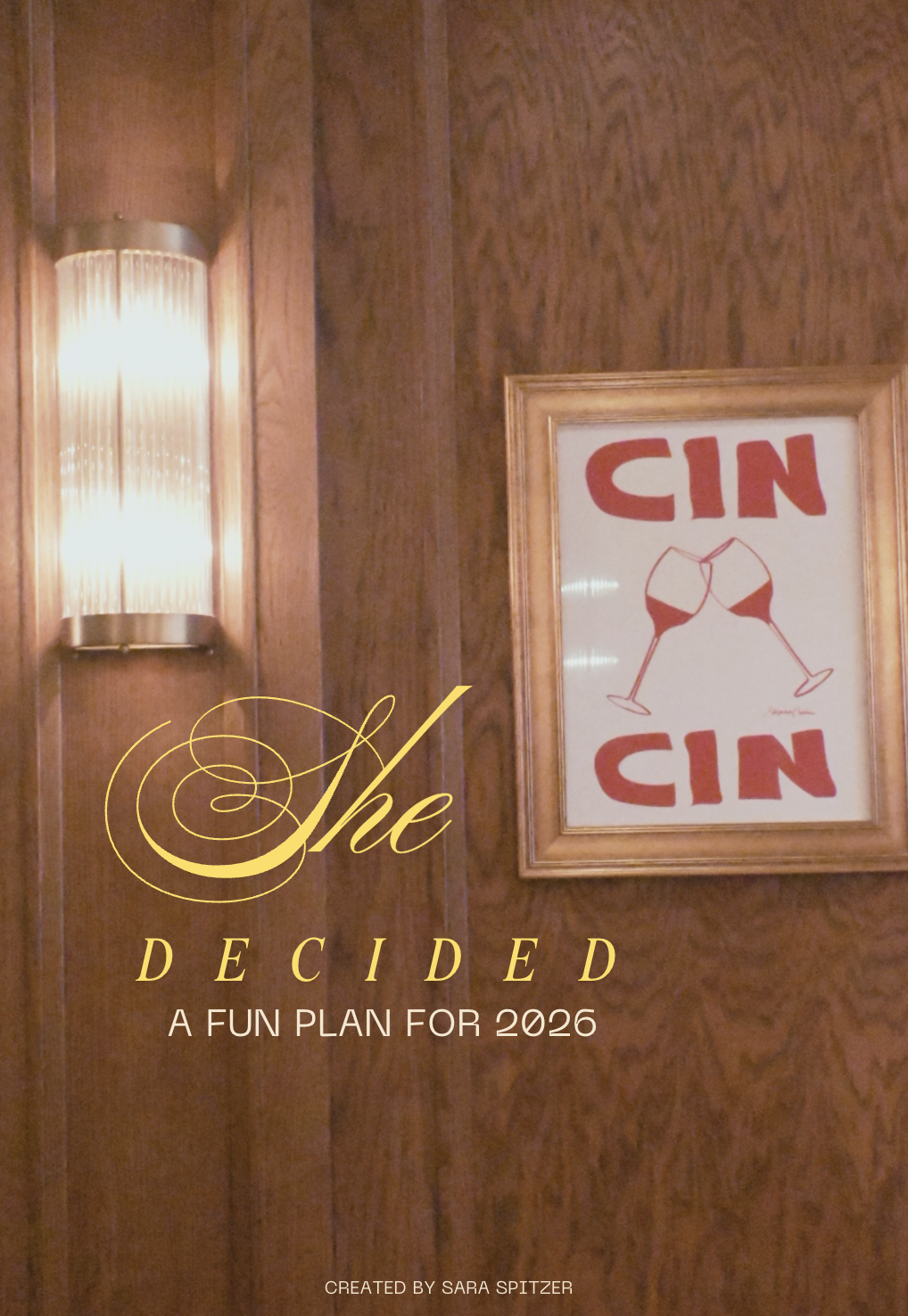 She Decided ~ A Zine of Spirited Kindling for 2026