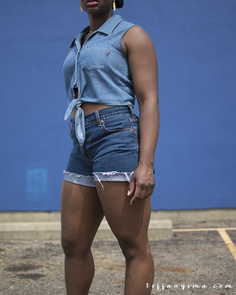 My Abbreviated Bulimia Story + Summer Denim on Denim