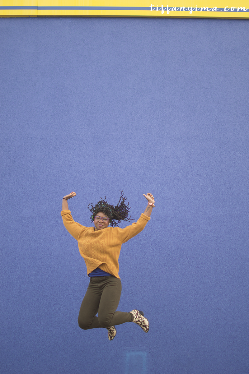 The Obligatory Birthday Post | Oversized Sweater + Olive Skinny Jeans