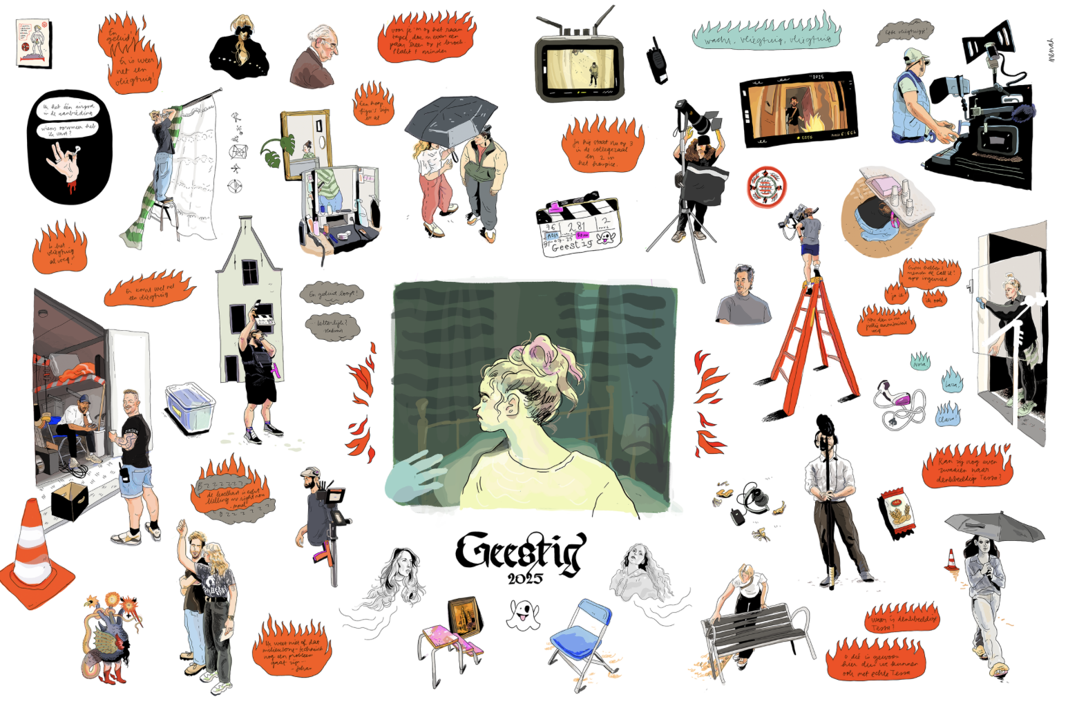 Grom Productions (Netherlands): Geestig, 2025. Track: 'Little Black Dress' 