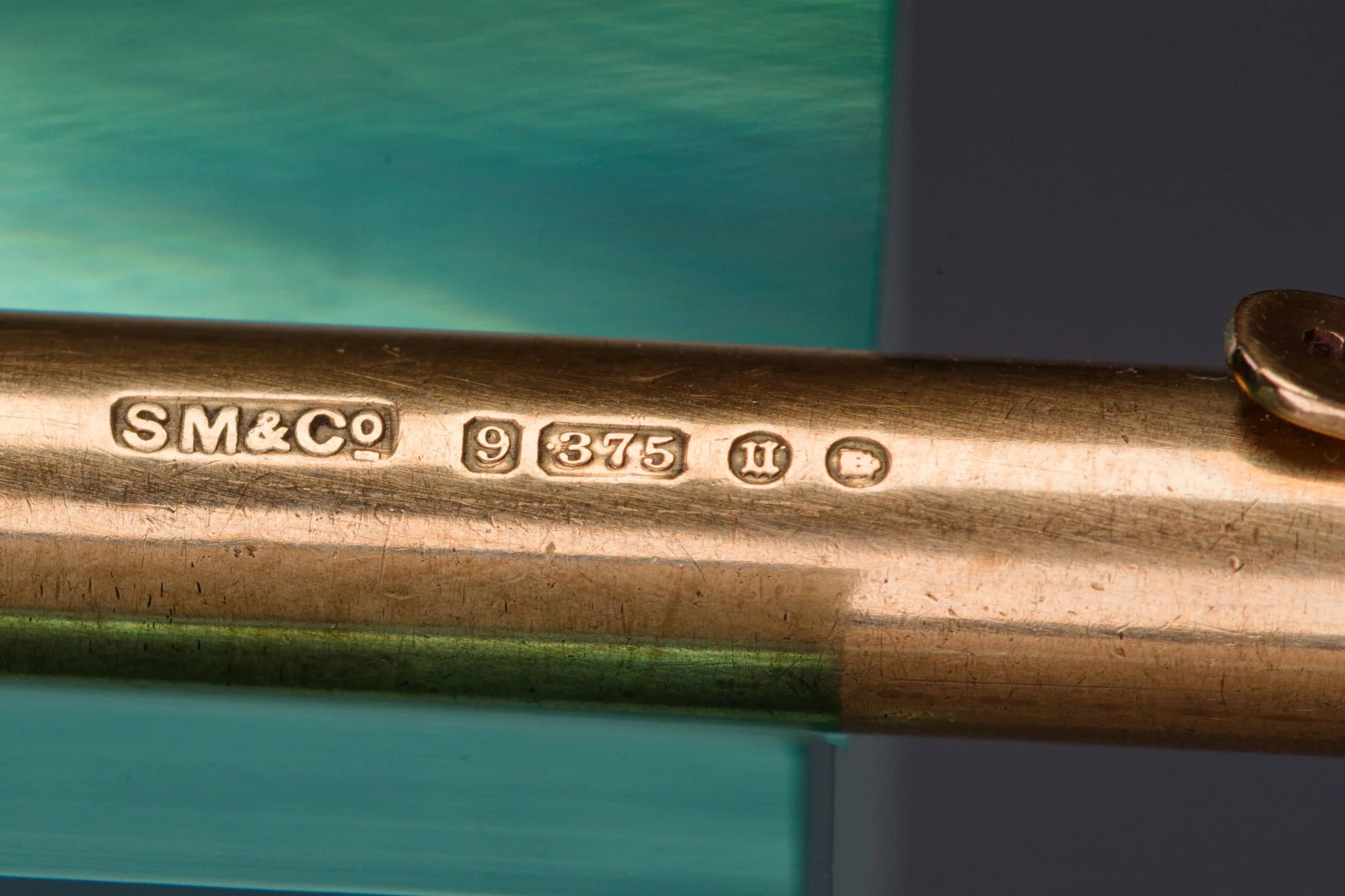 Sampson Mordan Everpoint Pencil in 9k Solid Gold