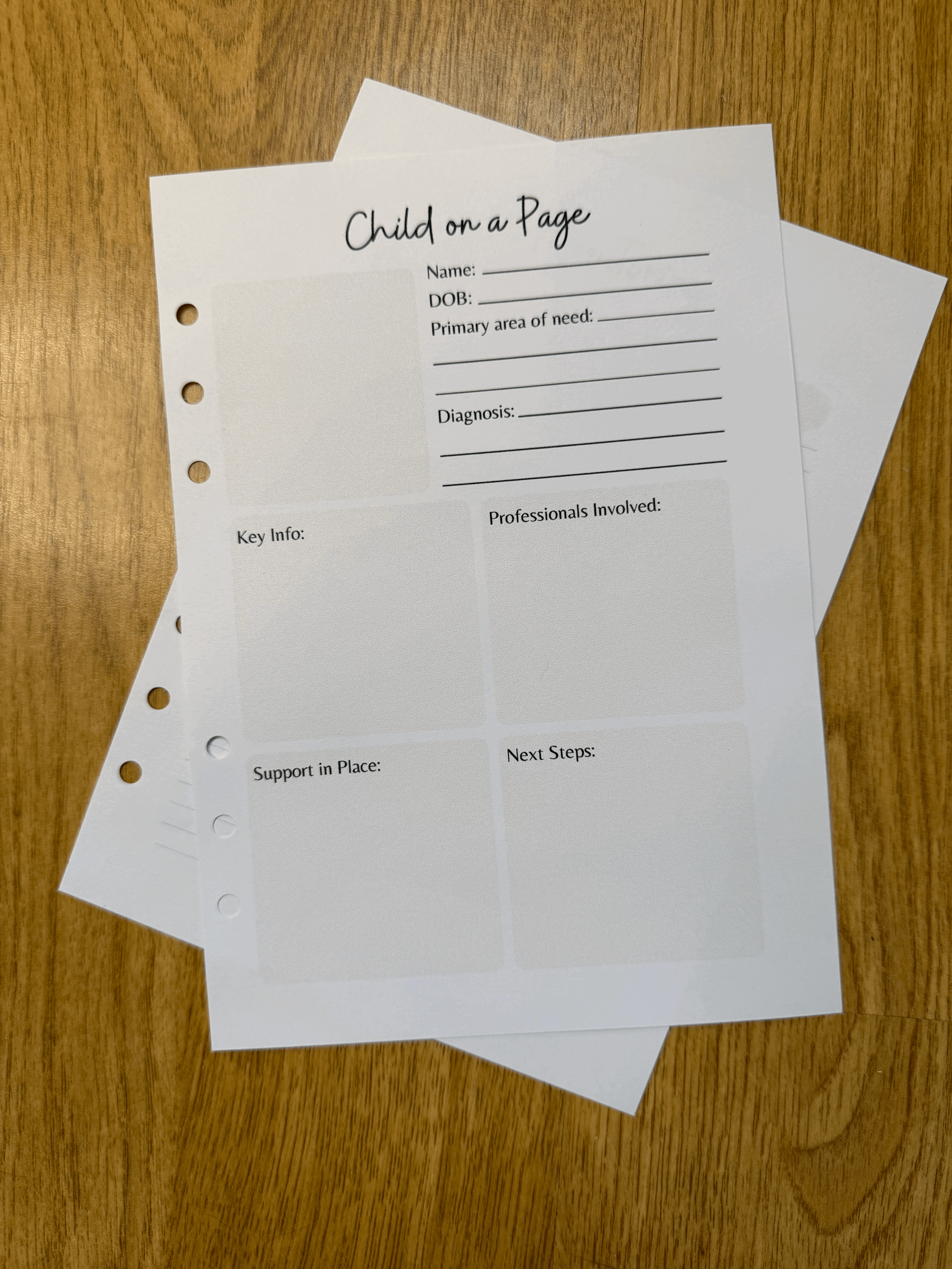 Child on a Page Inserts (PRE-SALE)