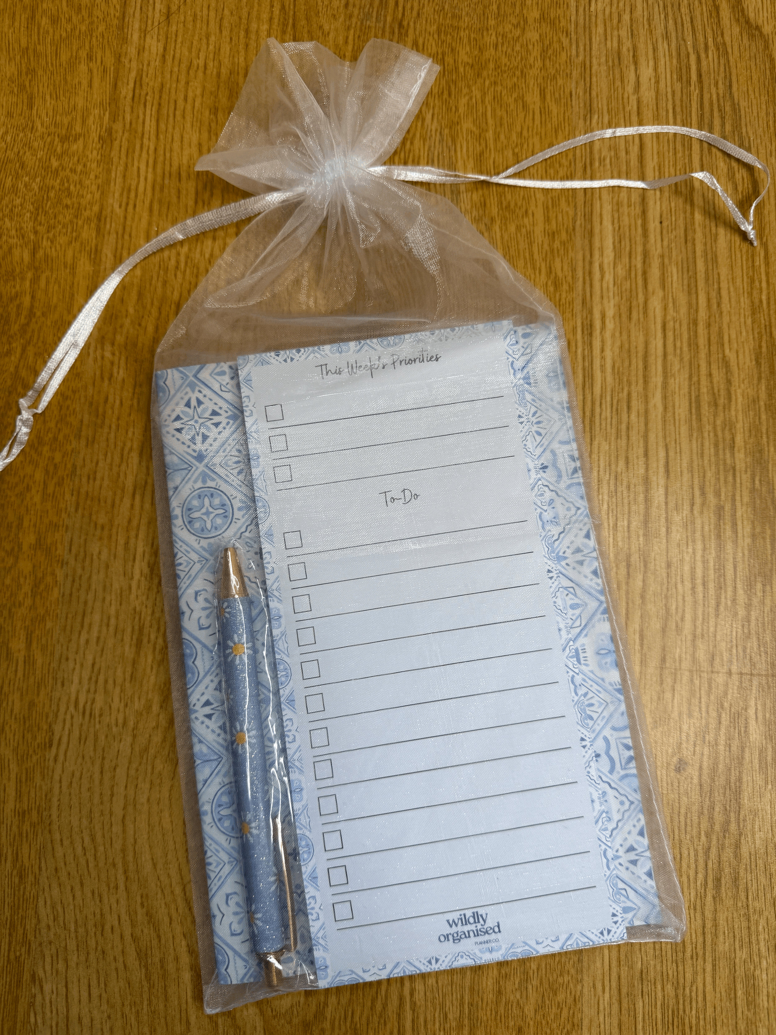 Santorini Tiles Notebook and To-Do Bundle