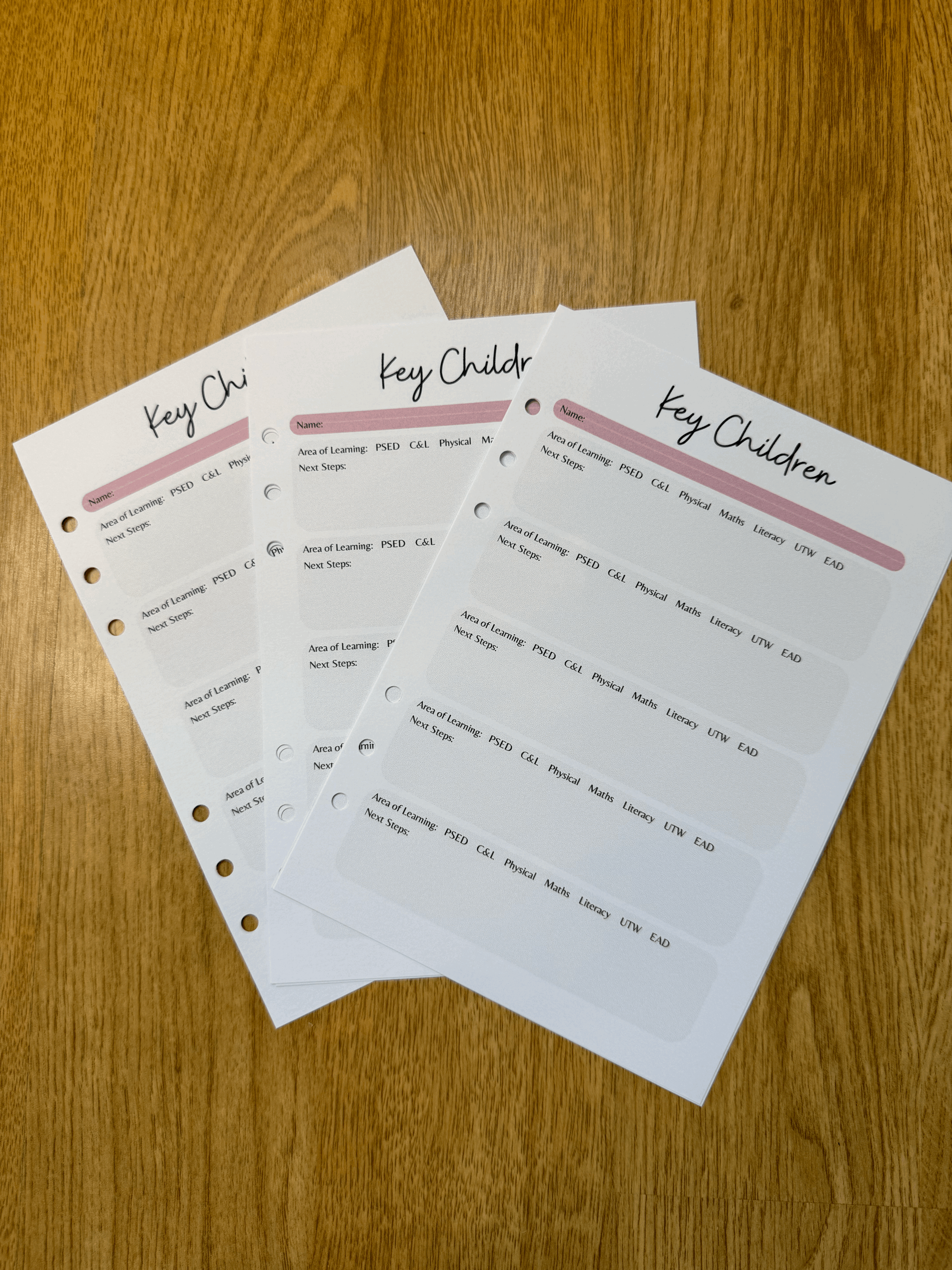 Key Children Inserts (PRE-SALE)