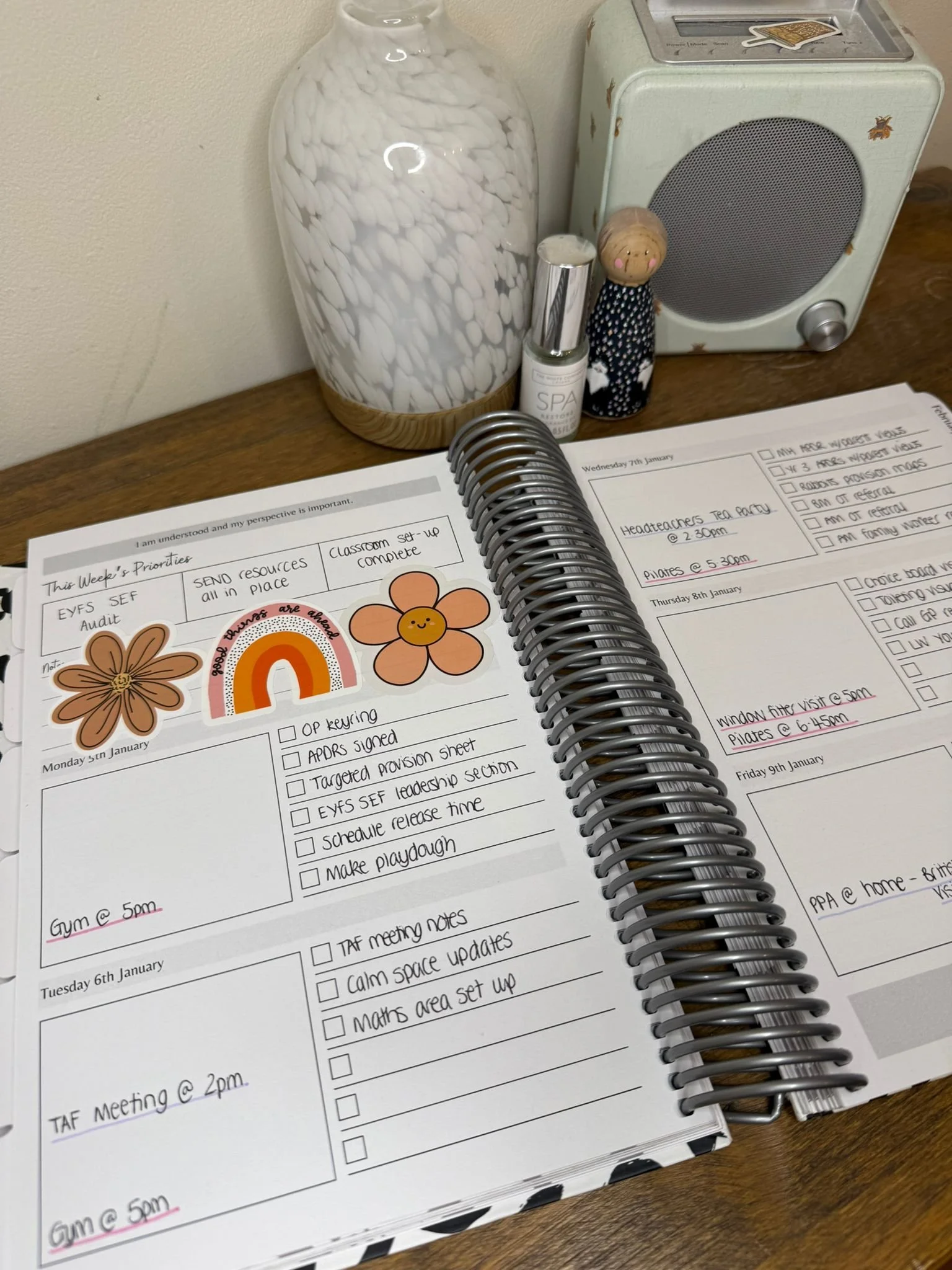 stationery created for educators who want a simple and sustainable planning system