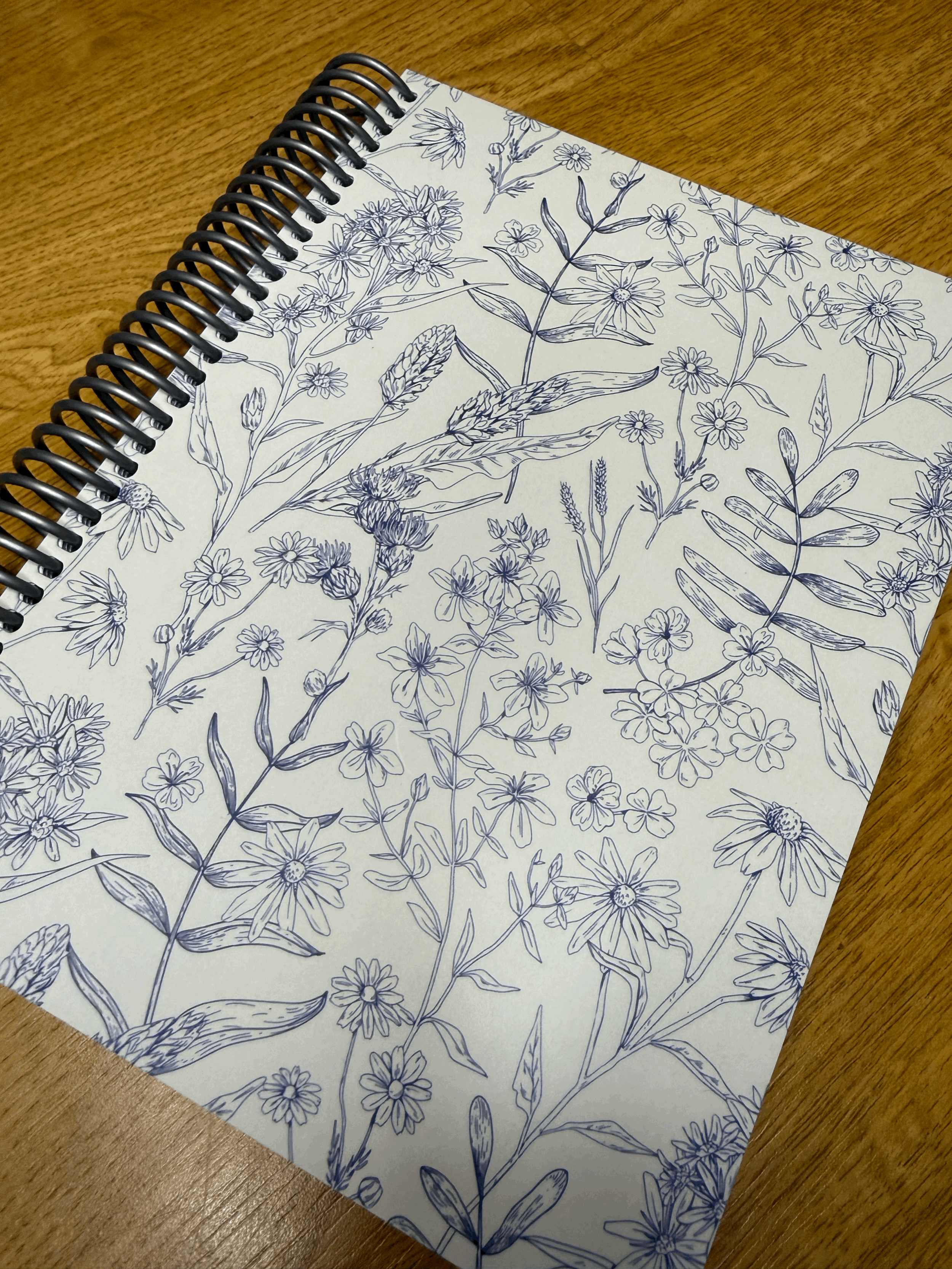 Cornflower Meadow A5 Notebook