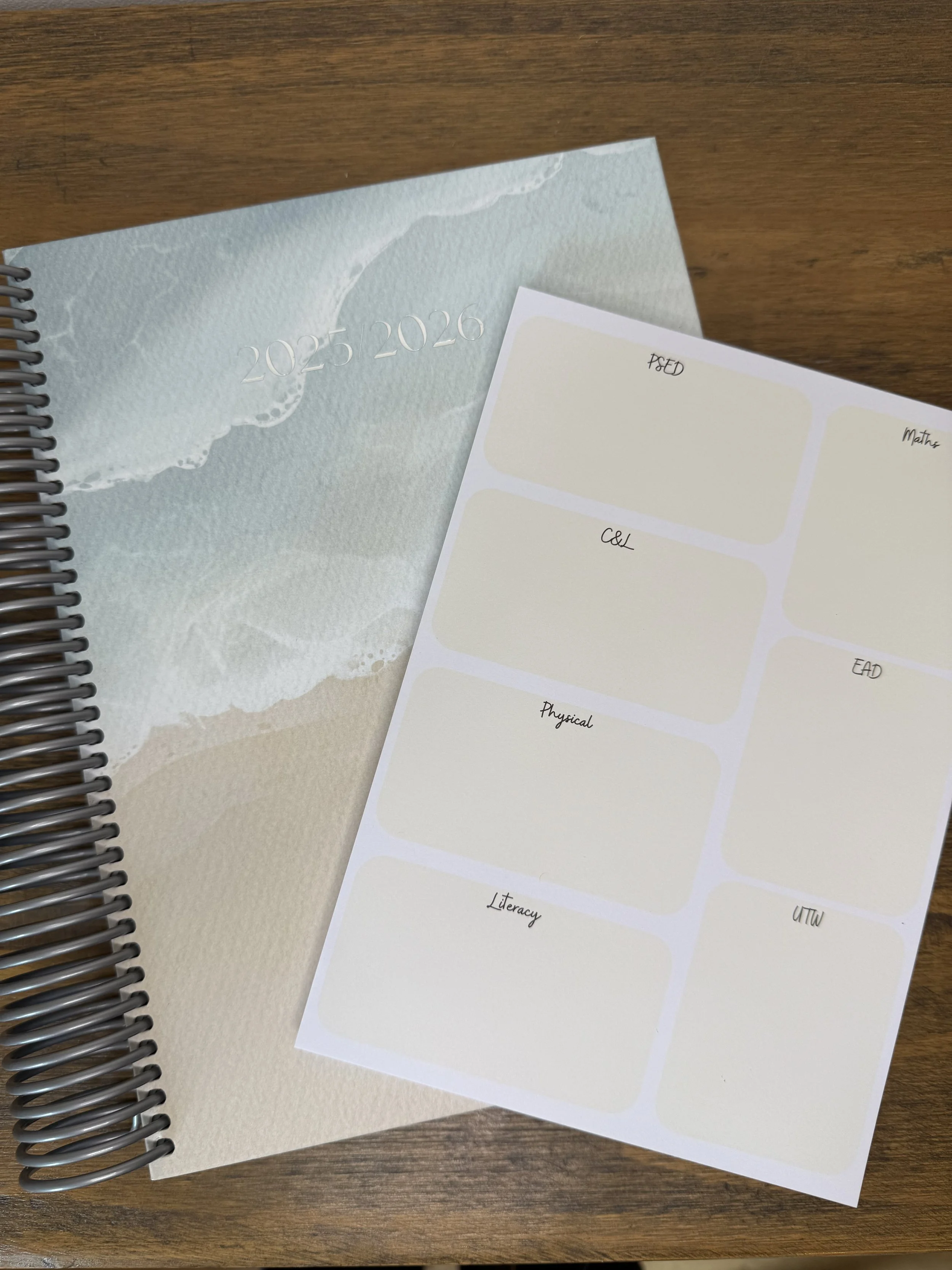 teacher planner for managing to-do lists, priorities and mental load