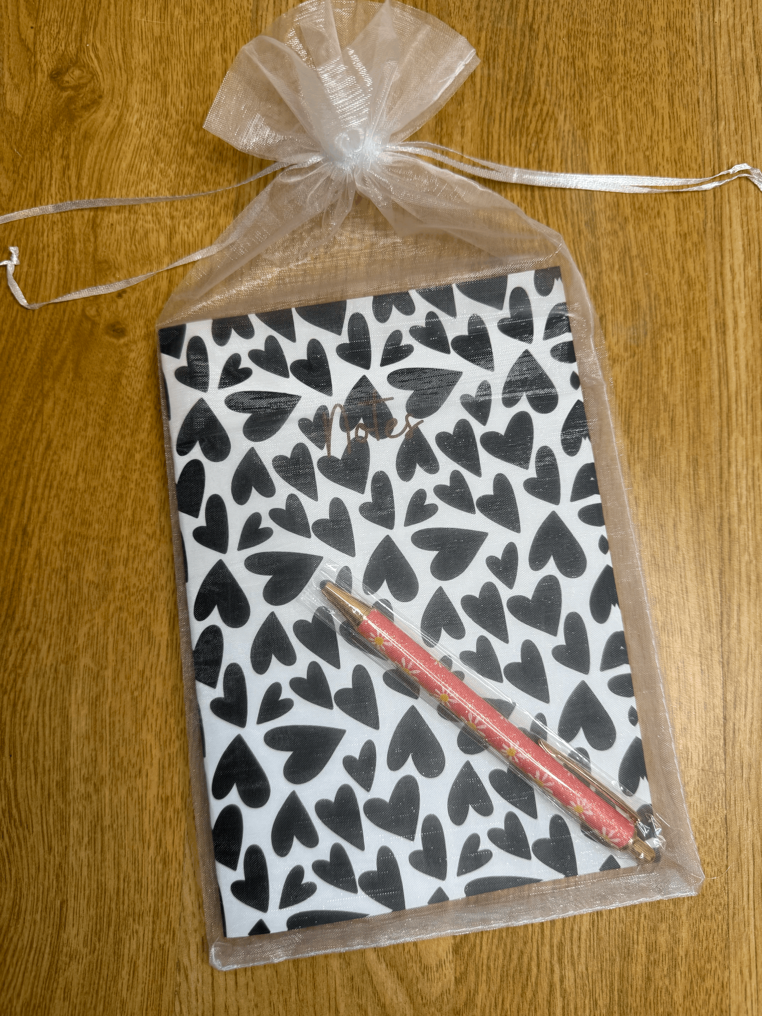 Midnight Hearts Notebook Gift Bundle