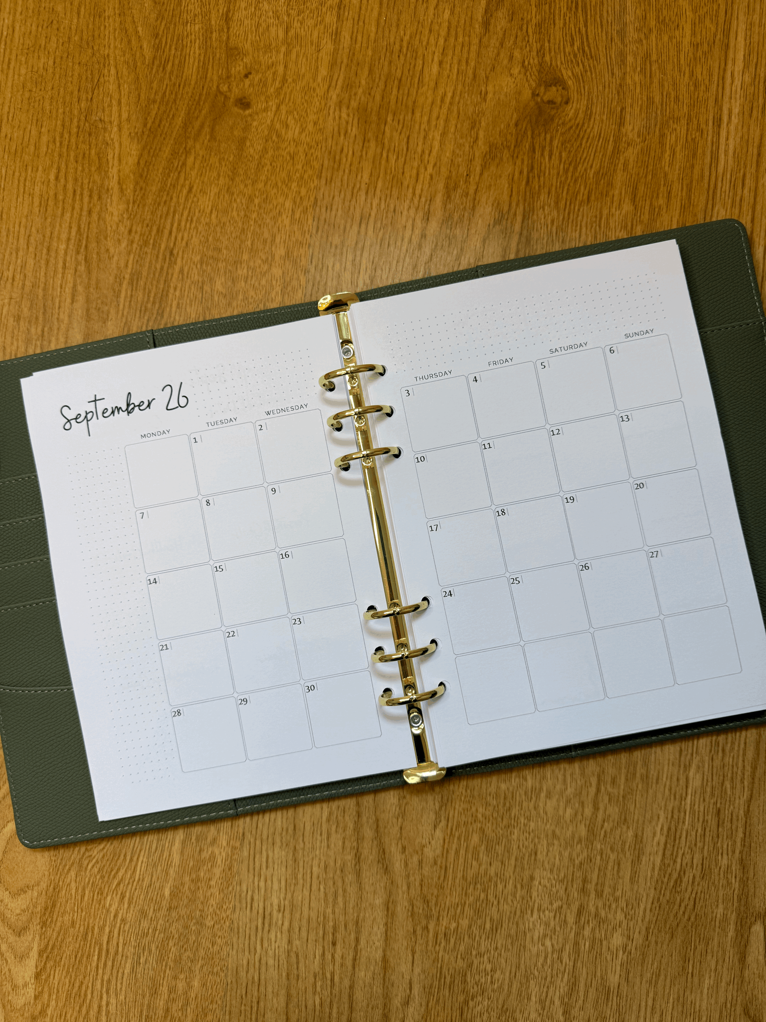 Weekly Planner with Daily To-Do List Insert (PRE-SALE)
