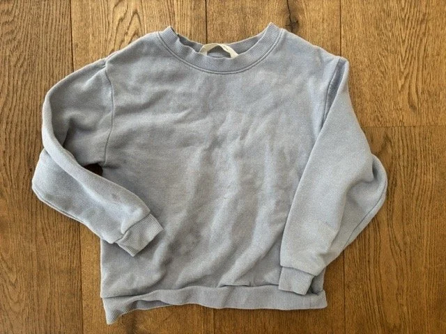 H&M blue jumper - age 4-6, left at LHH 23.5.26