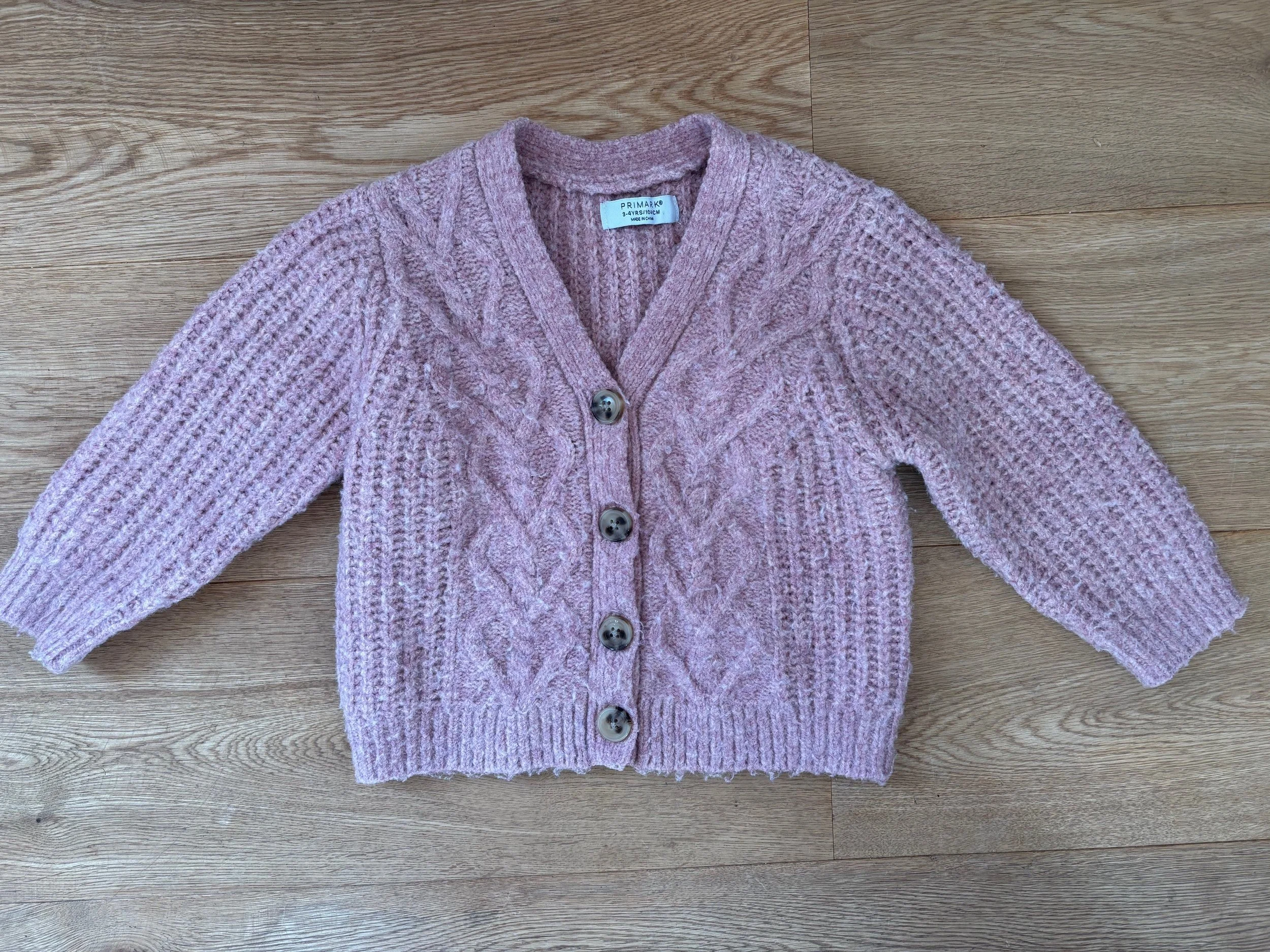 Primark dusky pink - age 3-4  (15/3/26 LHH)