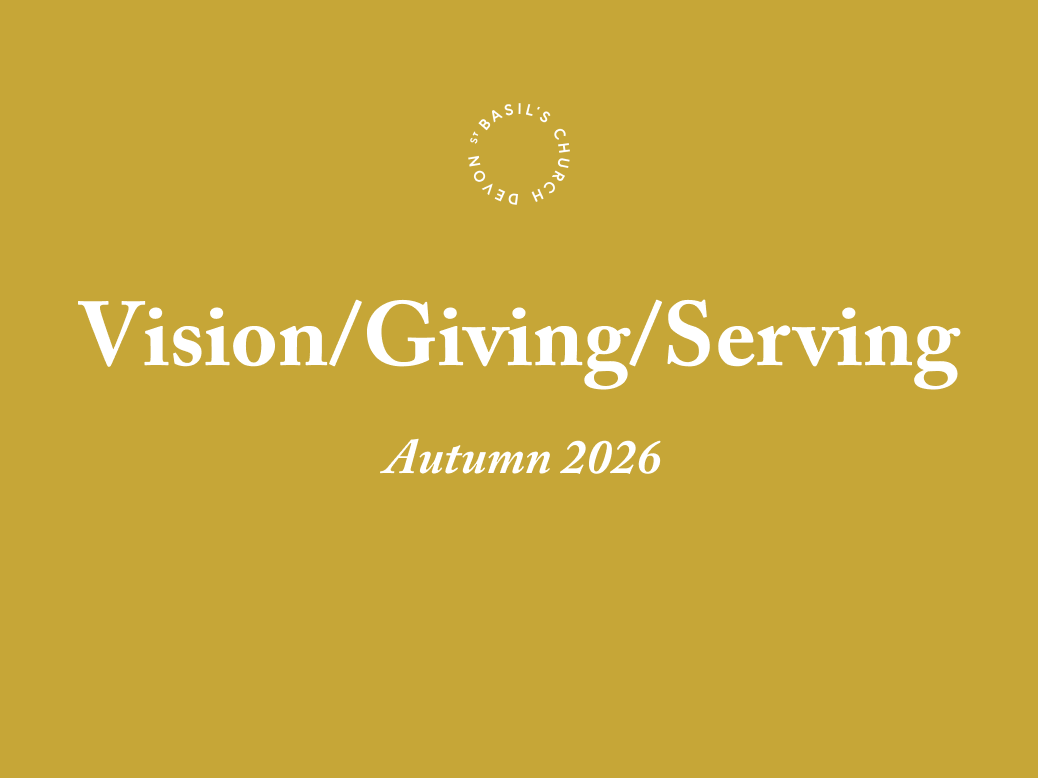 Vision/Giving/Serving // Sept 2026