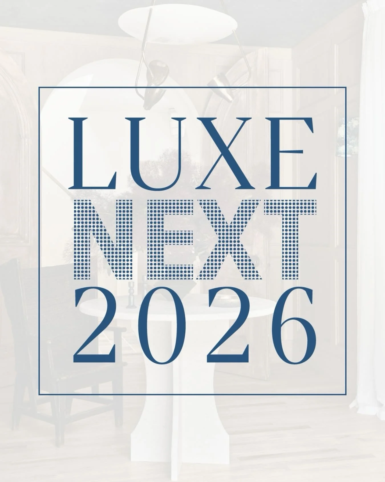 Over the moon to be named an inaugural member of LUXE NEXT! Thank you to @luxemagazine and @jilleditsluxe and @gracebeuley for the recognition. We are grateful to be part of this inspiring group &mdash; excited for what&rsquo;s ahead! #LUXENEXT2026